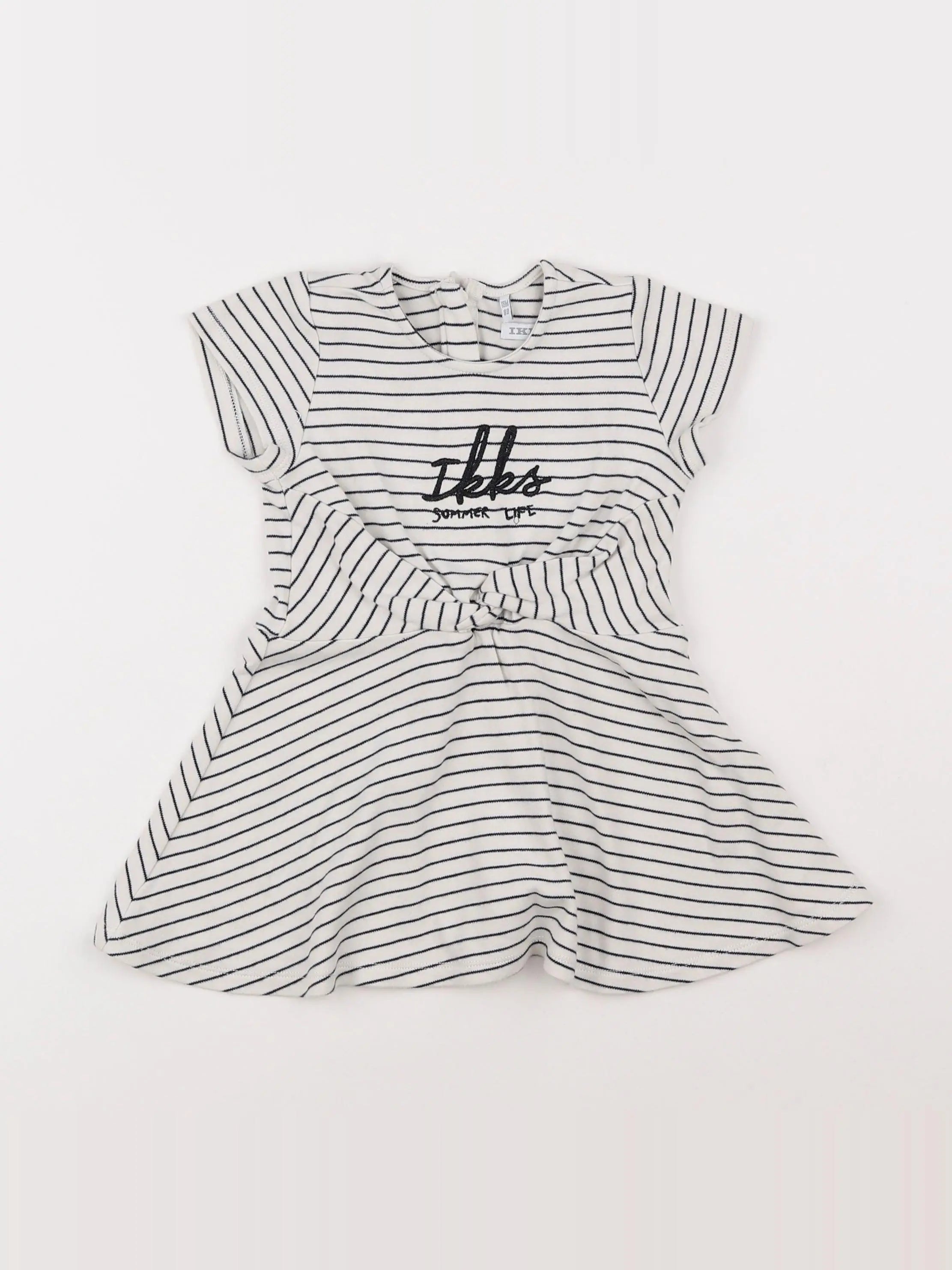 IKKS - robe bleu - 18 mois