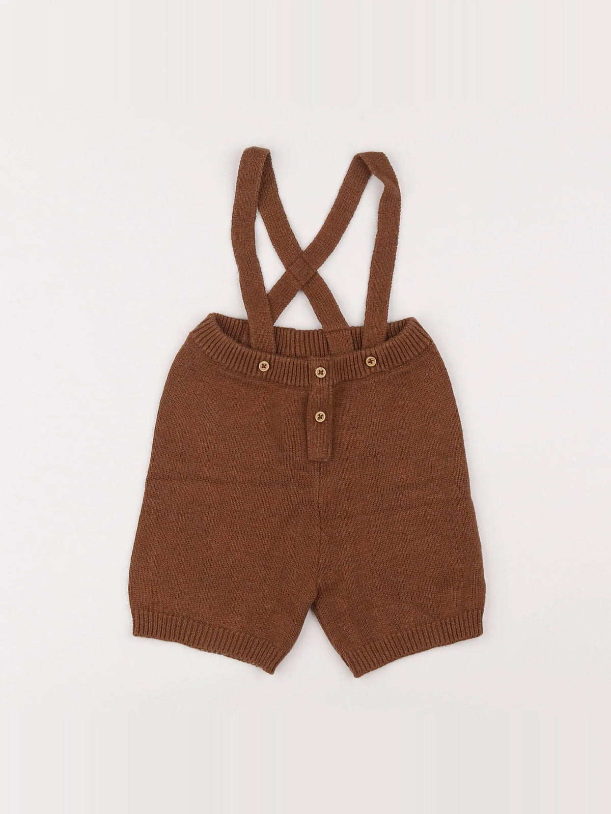 Boutchou - pantacourt marron - 12 mois