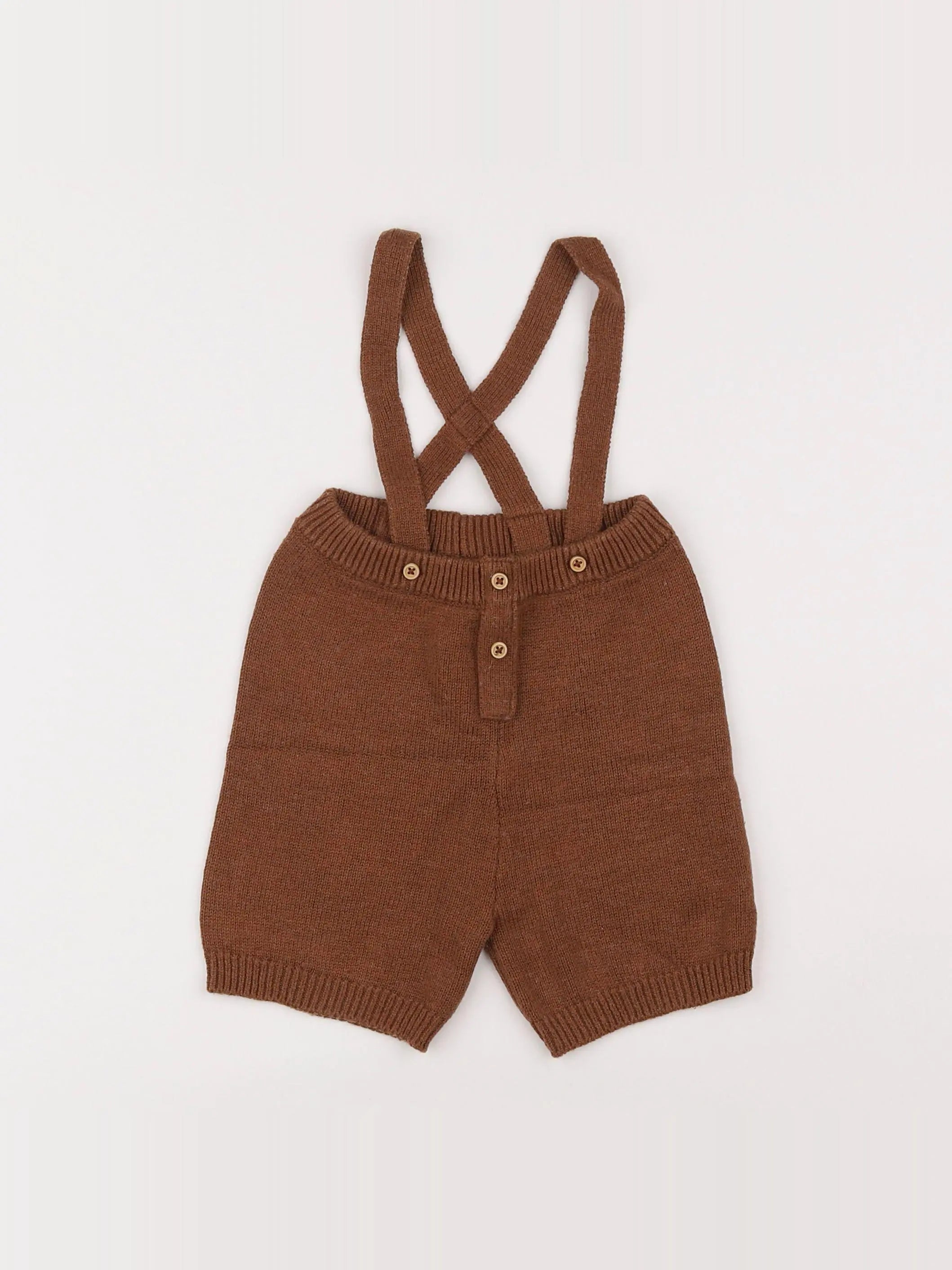 Boutchou - pantacourt marron - 12 mois