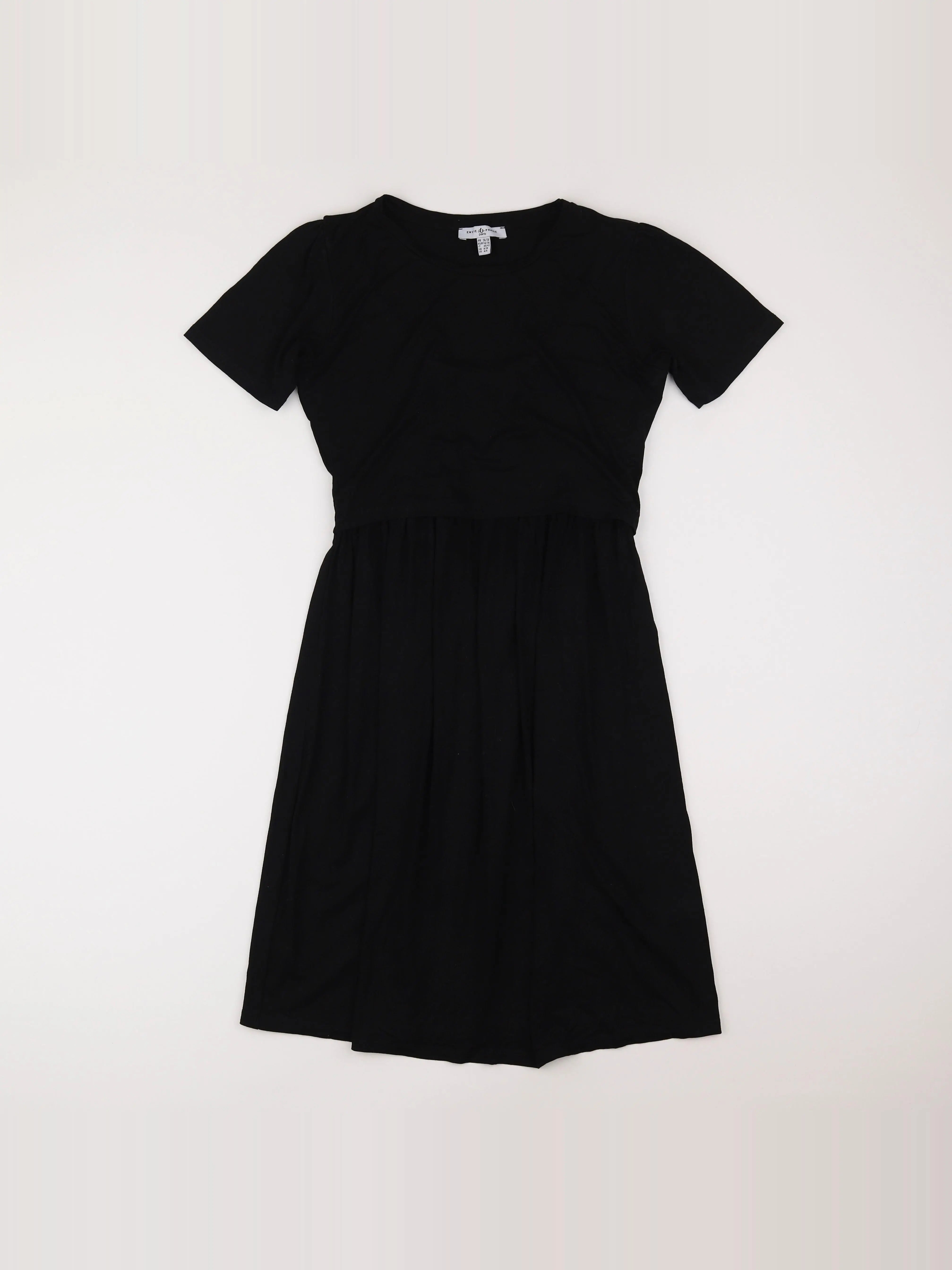 Envie de fraise - robe grossesse noir - 36 à 38