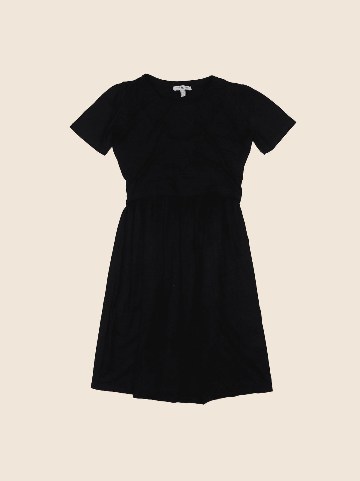 Envie de fraise - robe grossesse noir - 36 à 38
