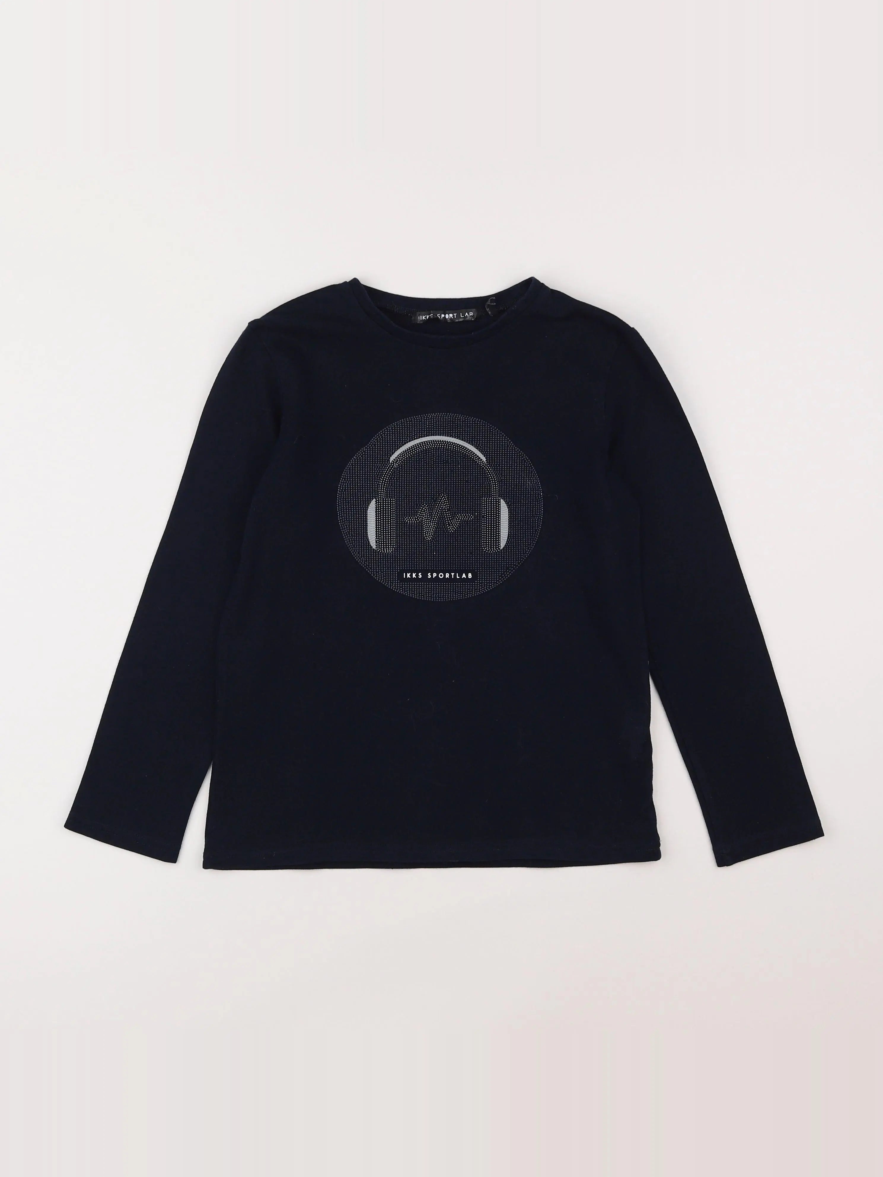 IKKS - tee-shirt bleu - 8 ans