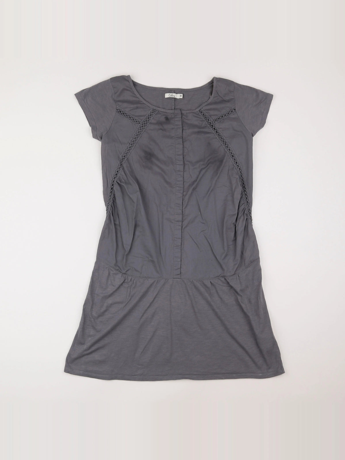 Vertbaudet - robe grossesse gris - 38