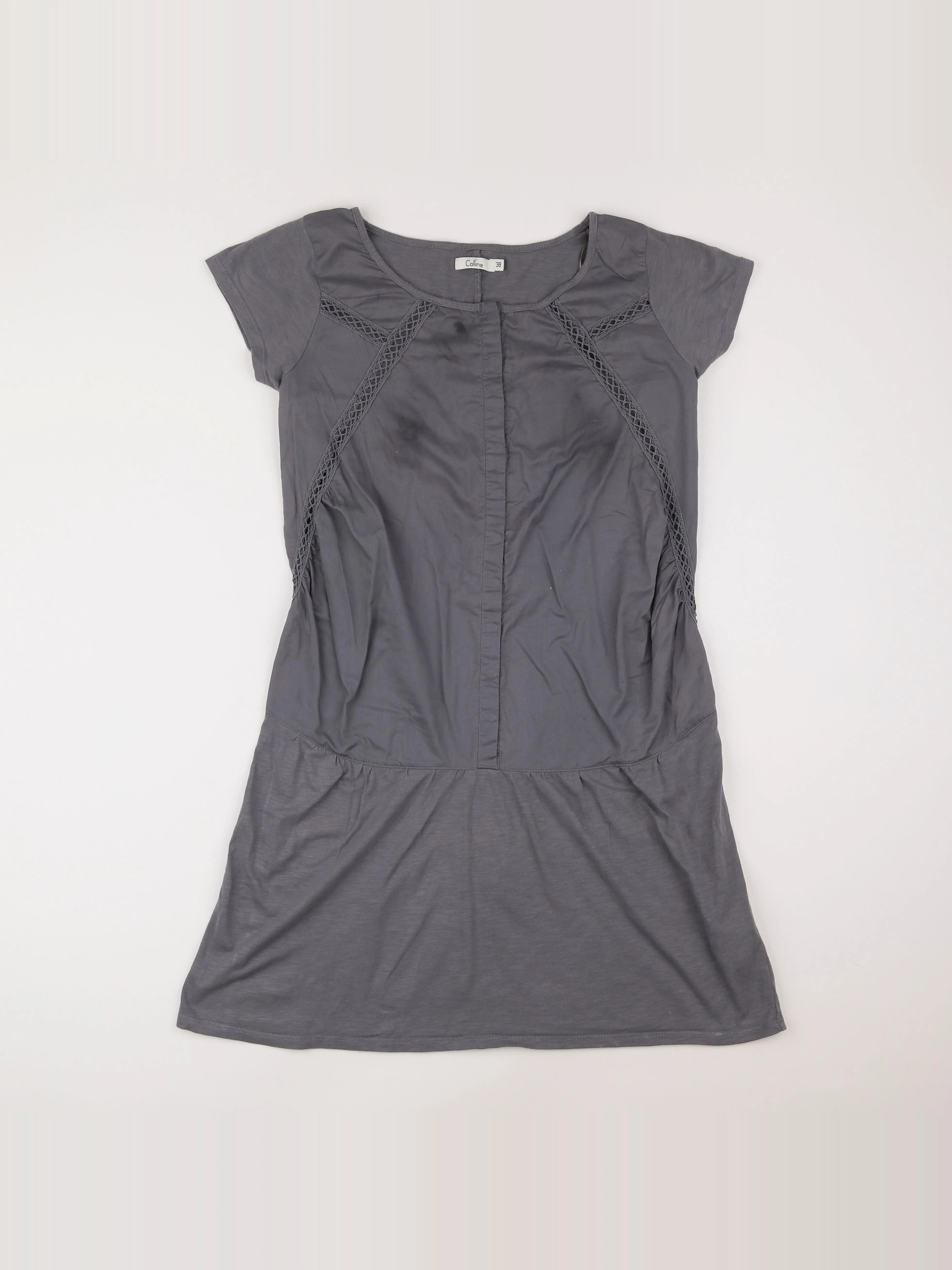 Vertbaudet - robe grossesse gris - 38
