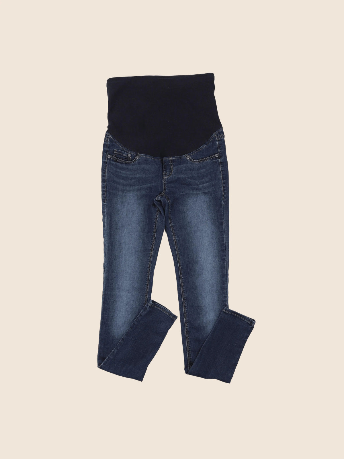 H&M - jean grossesse bleu - 34