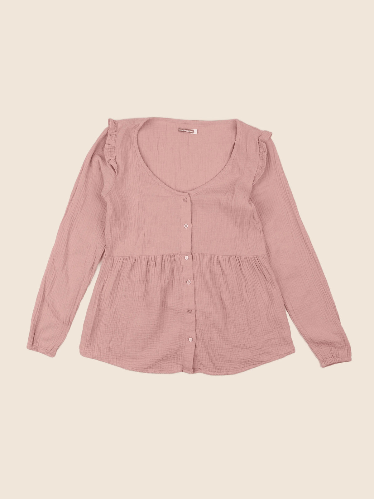 Vertbaudet - blouse grossesse rose - 34
