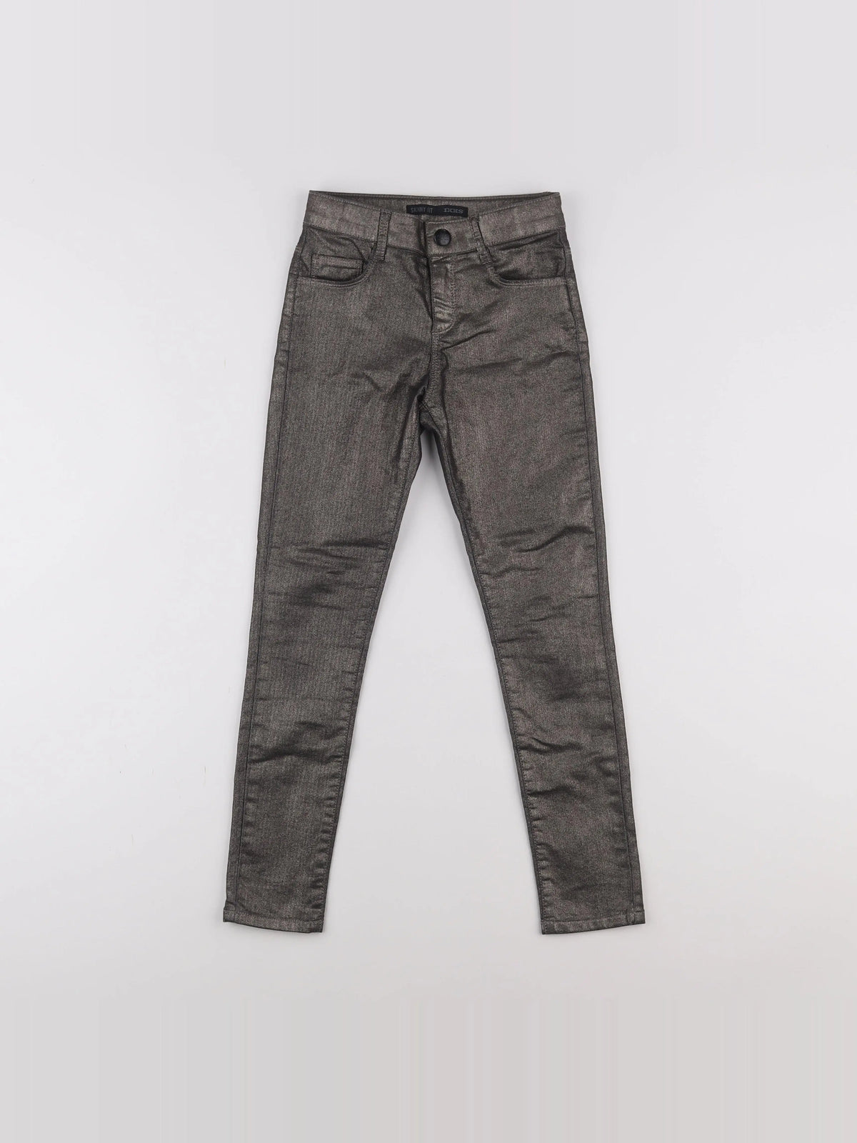 IKKS - pantalon argent - 8 ans