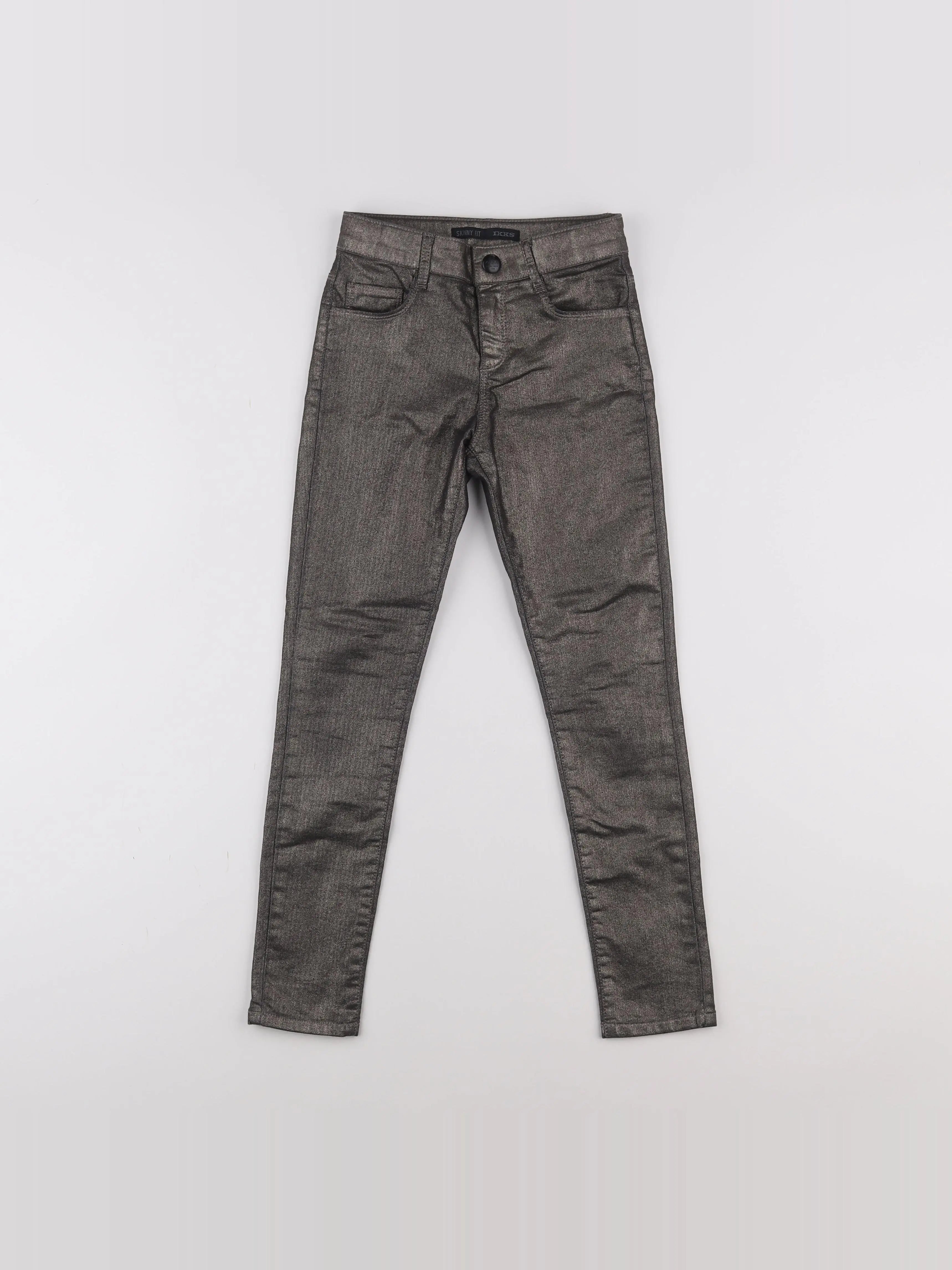 IKKS - pantalon argent - 8 ans