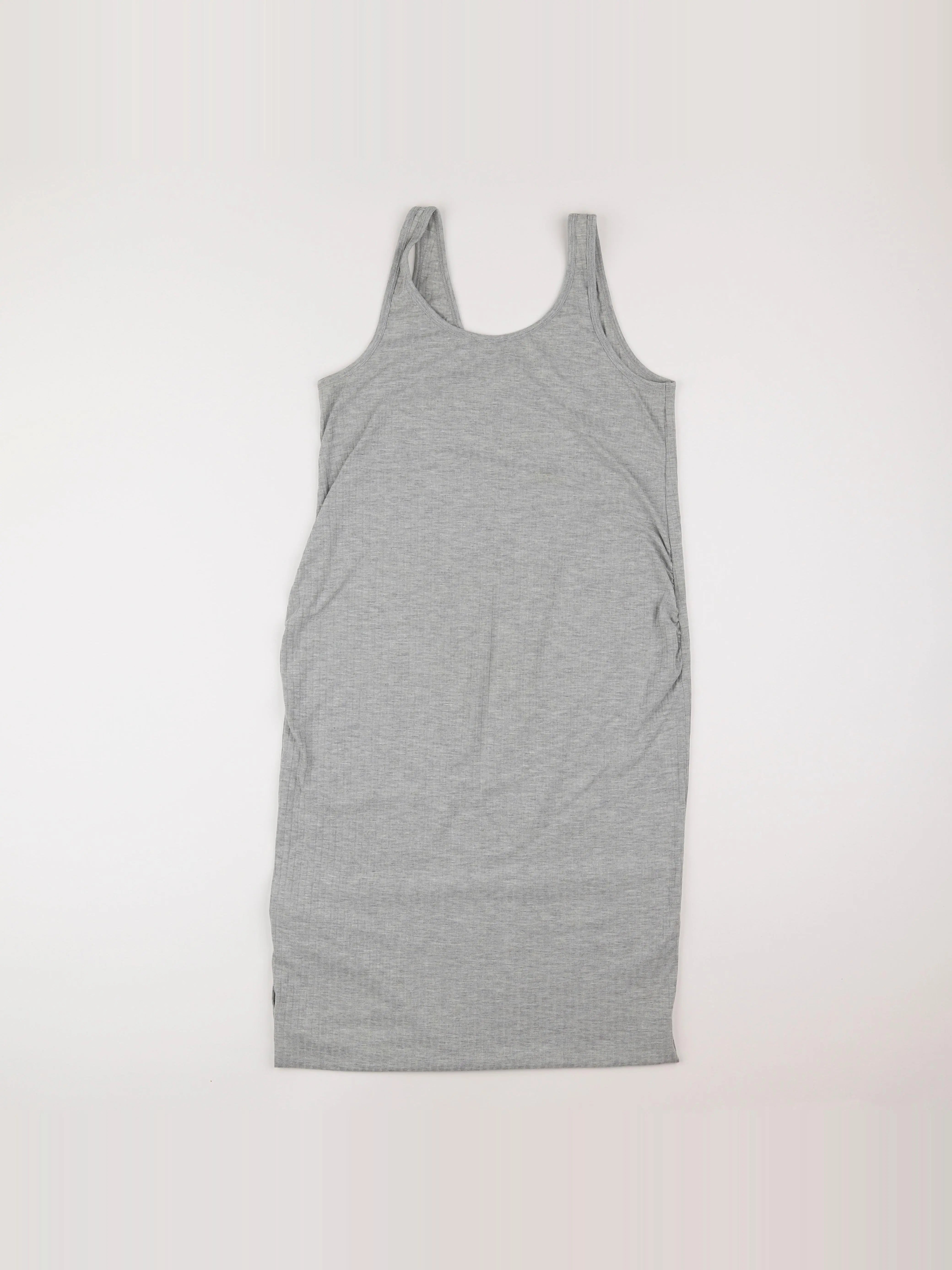 H&M - robe grossesse gris - 36 à 38