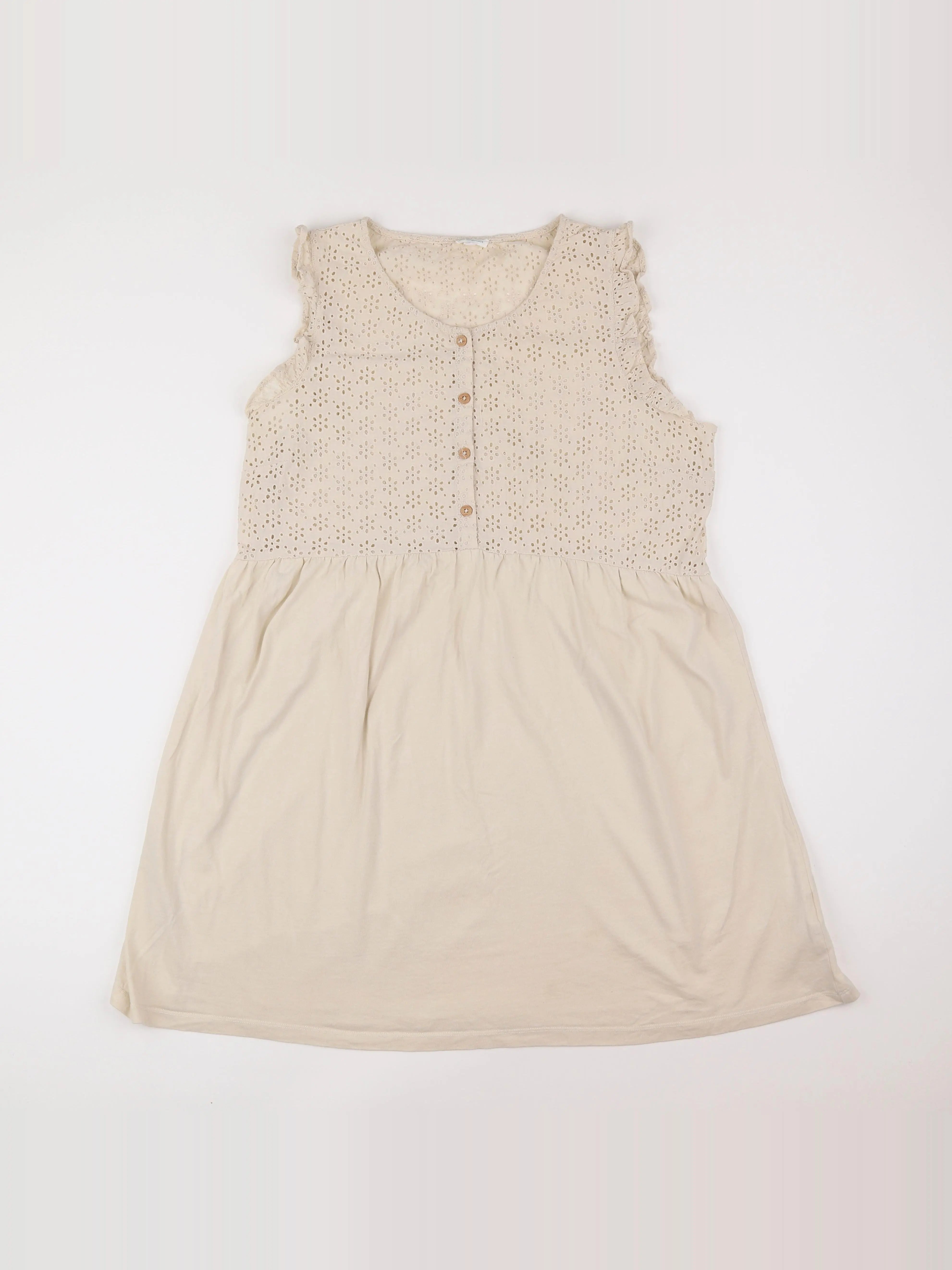 Vertbaudet - tee-shirt grossesse beige - 44