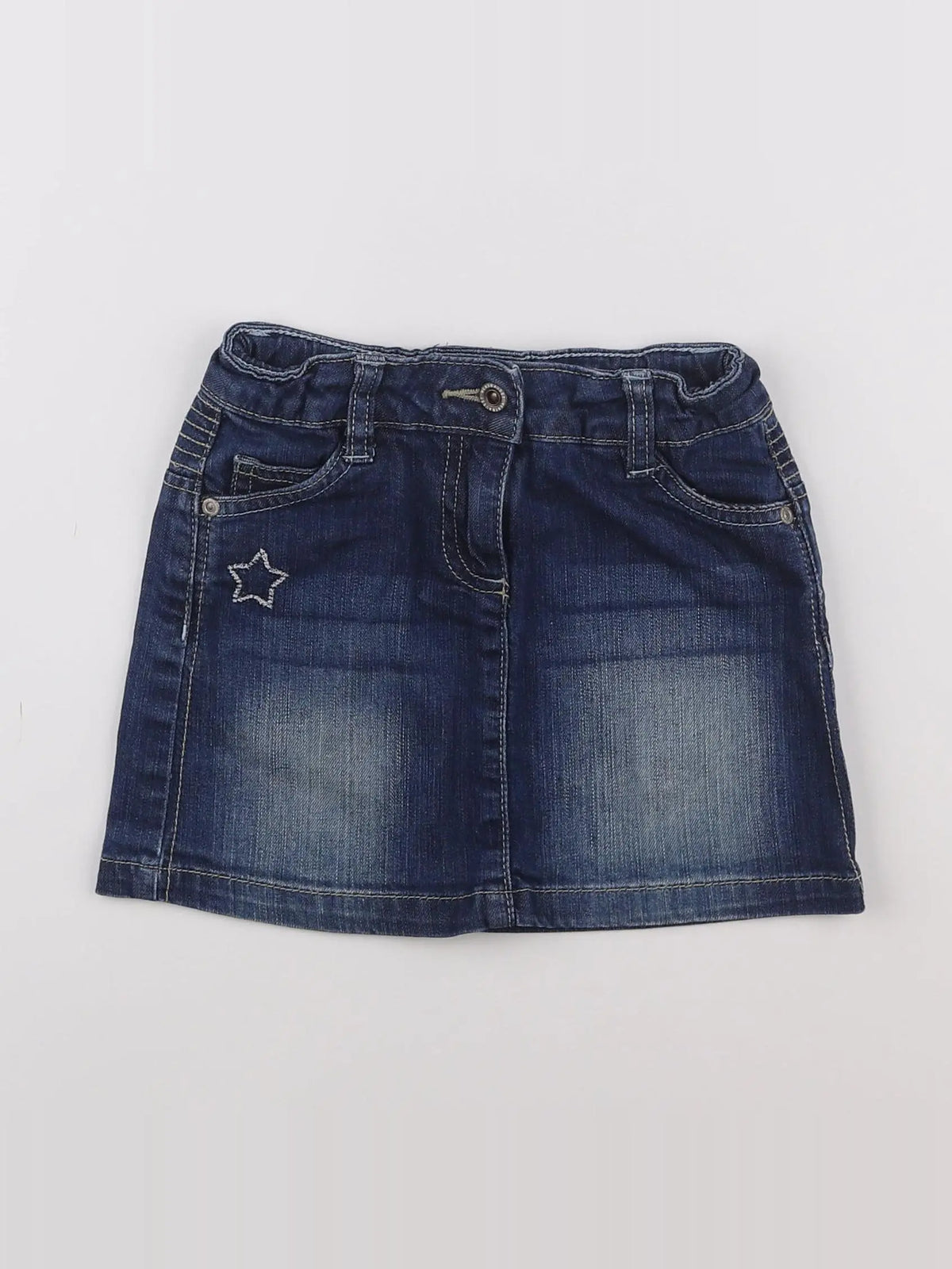 Vertbaudet - jupe bleu - 5 ans