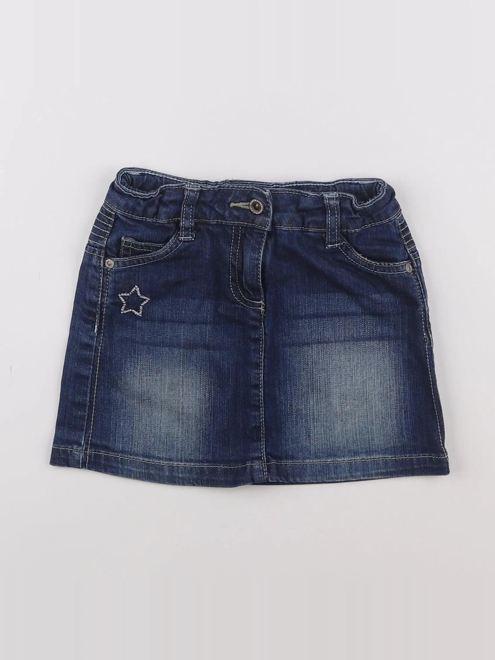 Vertbaudet - jupe bleu - 5 ans