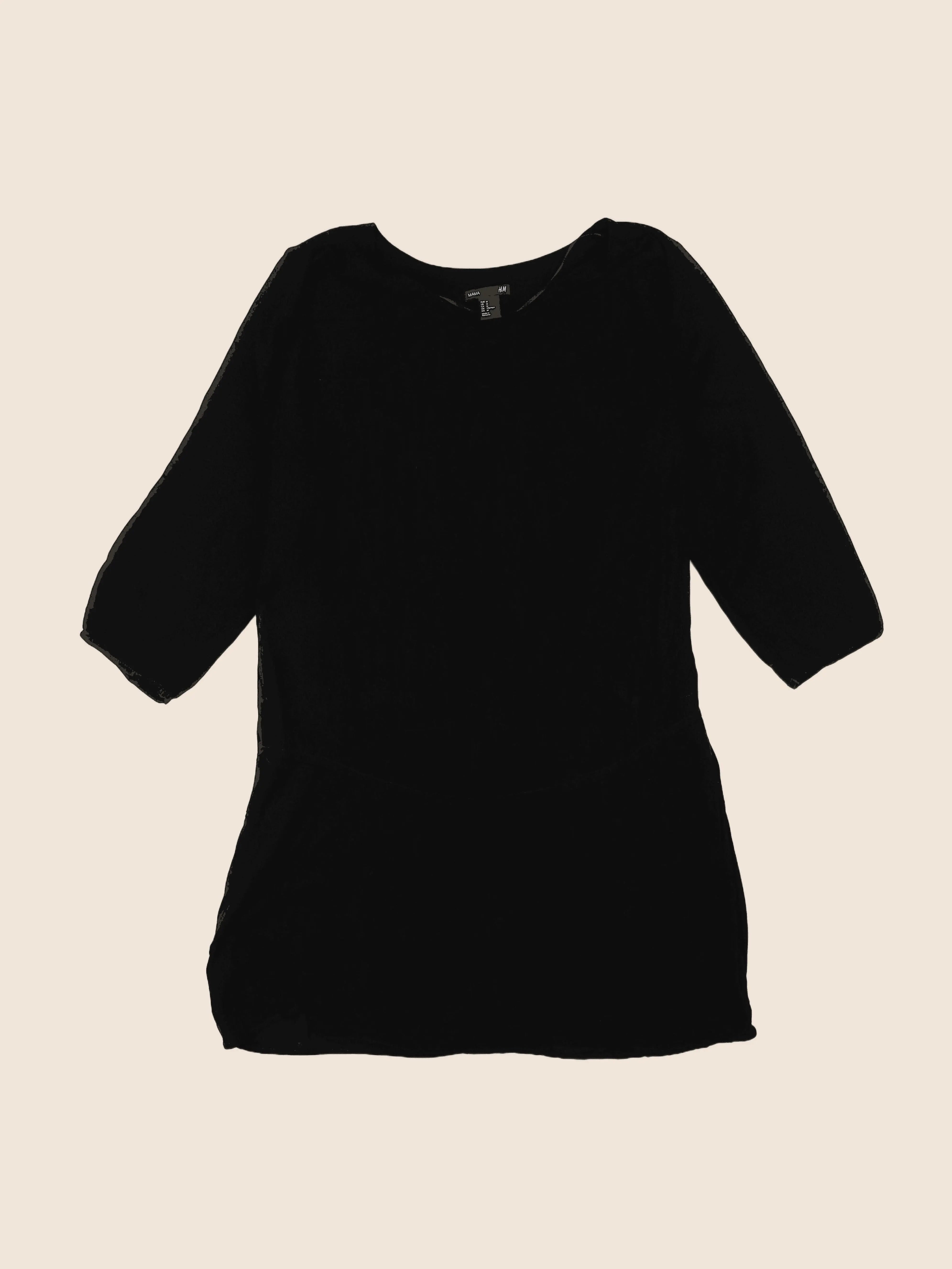 H&M - robe grossesse noir - 38 à 40