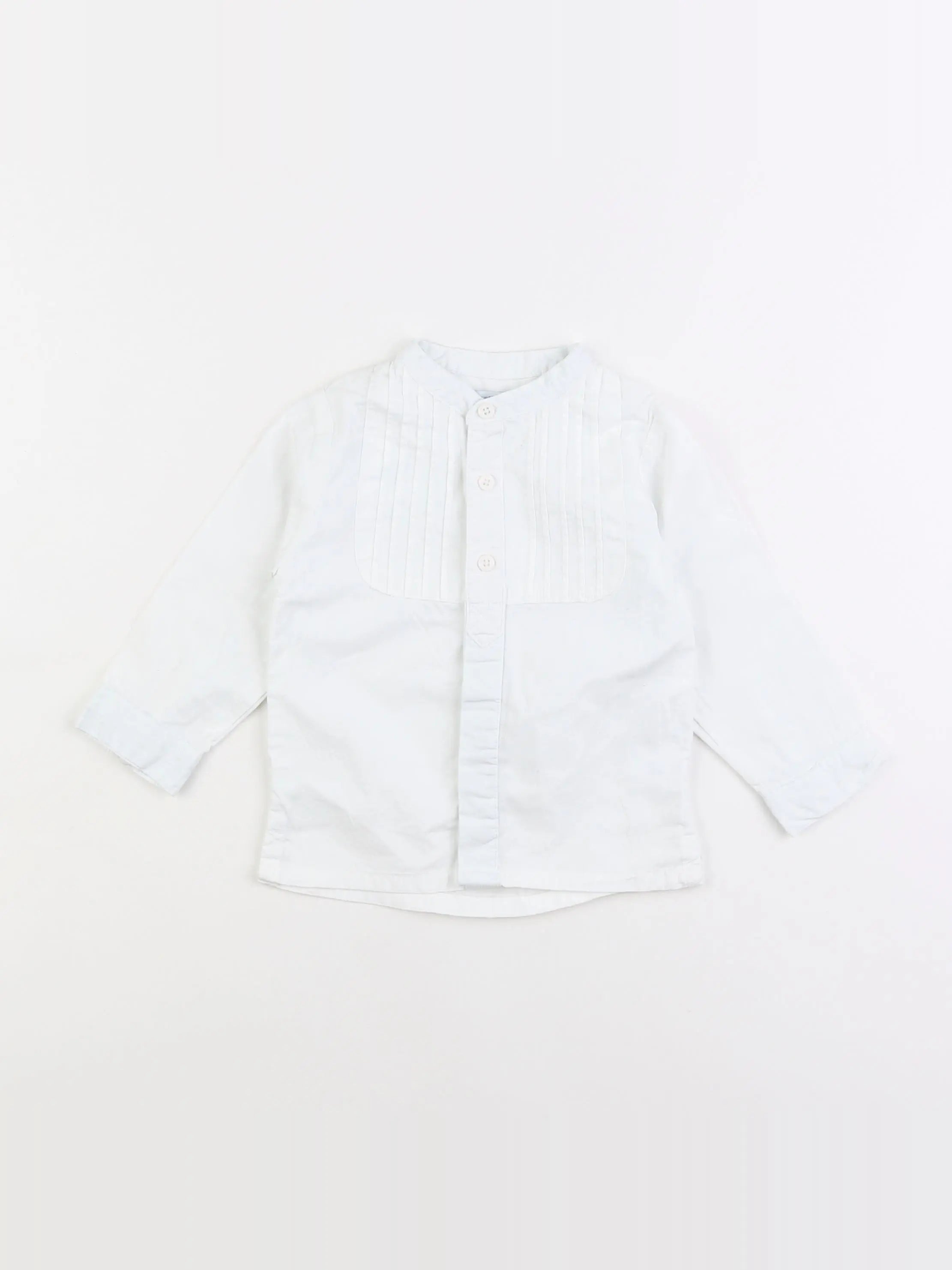 Vertbaudet - chemise blanc - 18 mois