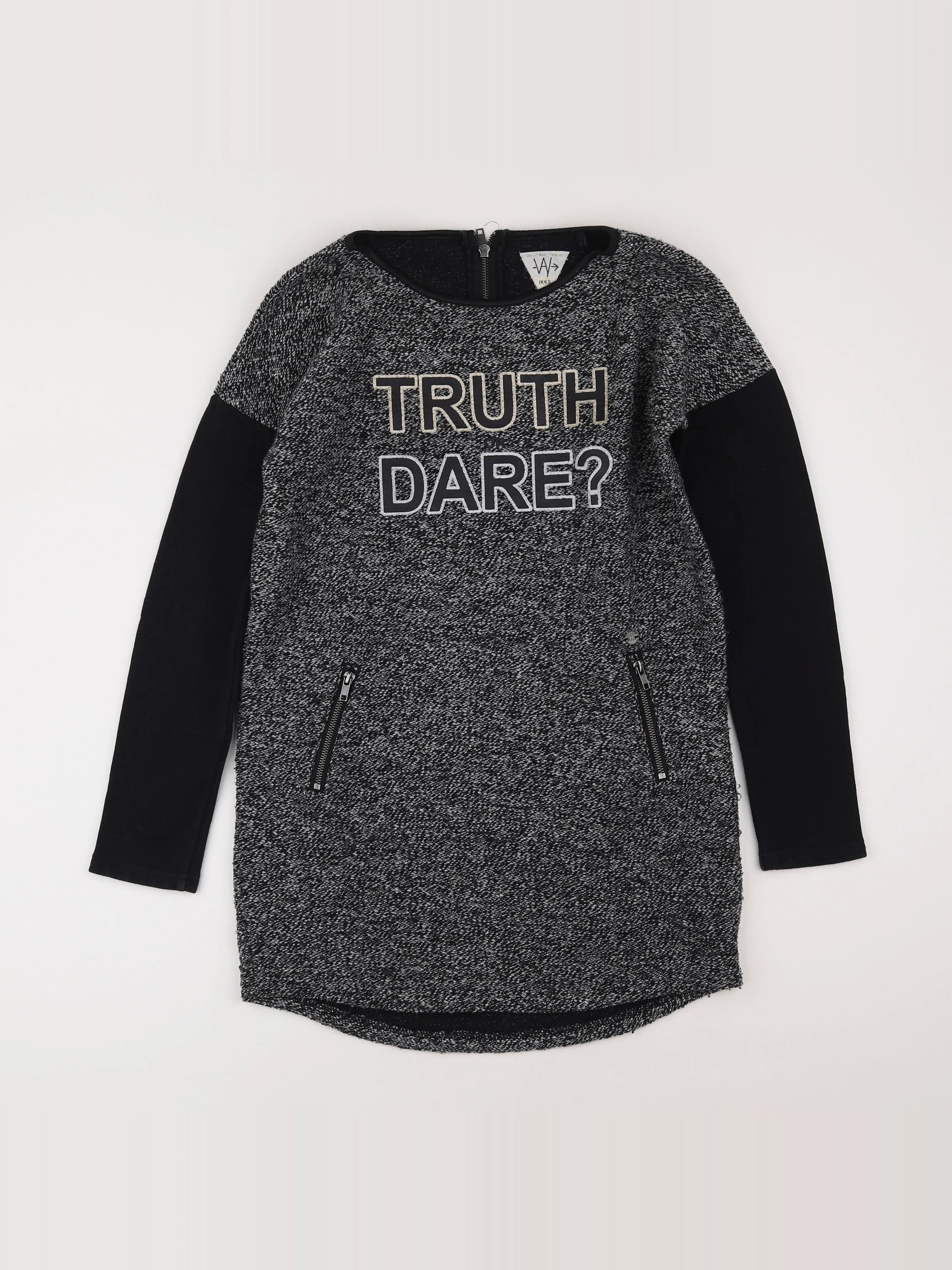 IKKS - robe gris - 14 ans