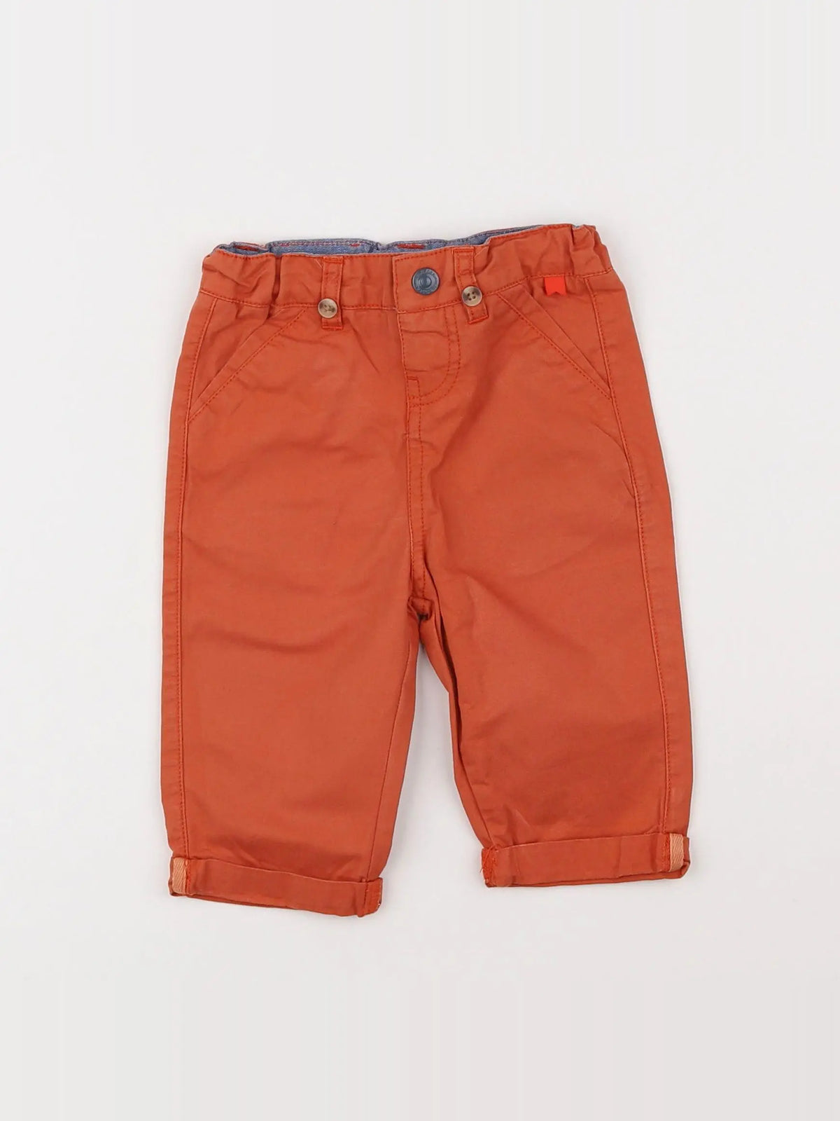 Cadet Rousselle - pantalon orange - 6 mois