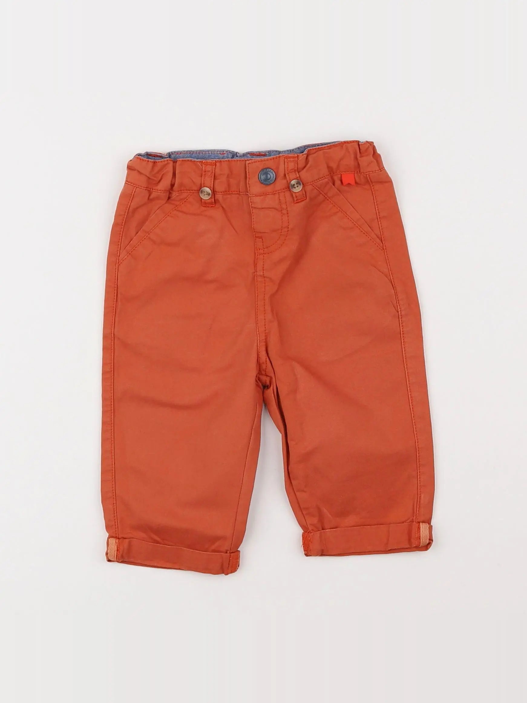Cadet Rousselle - pantalon orange - 6 mois