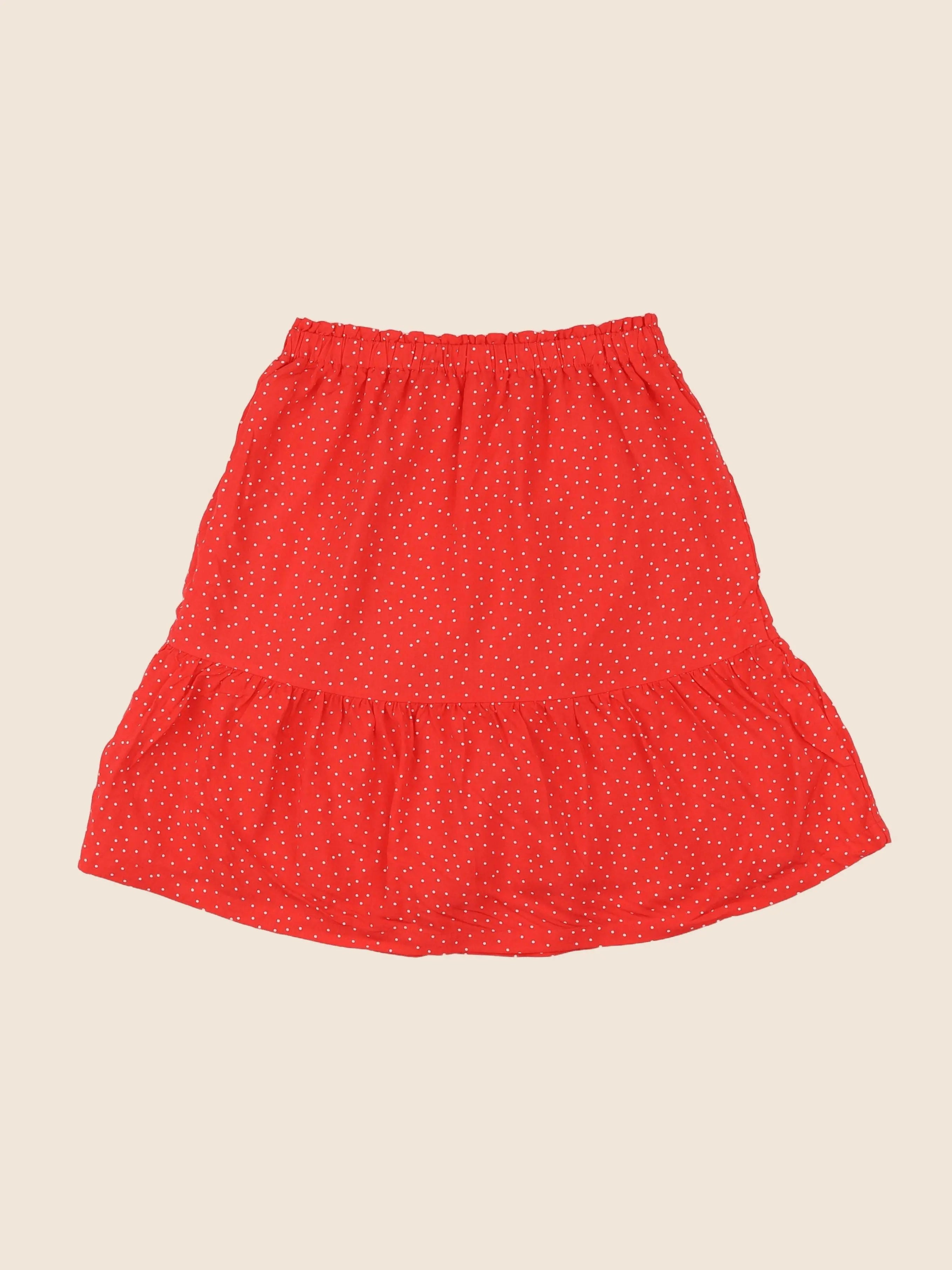 Little Cigogne - jupe rouge - 14 ans