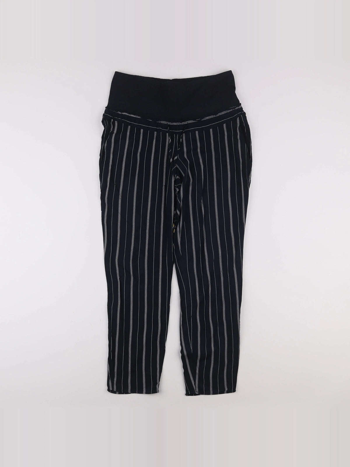 H&M - pantalon grossesse bleu - 40
