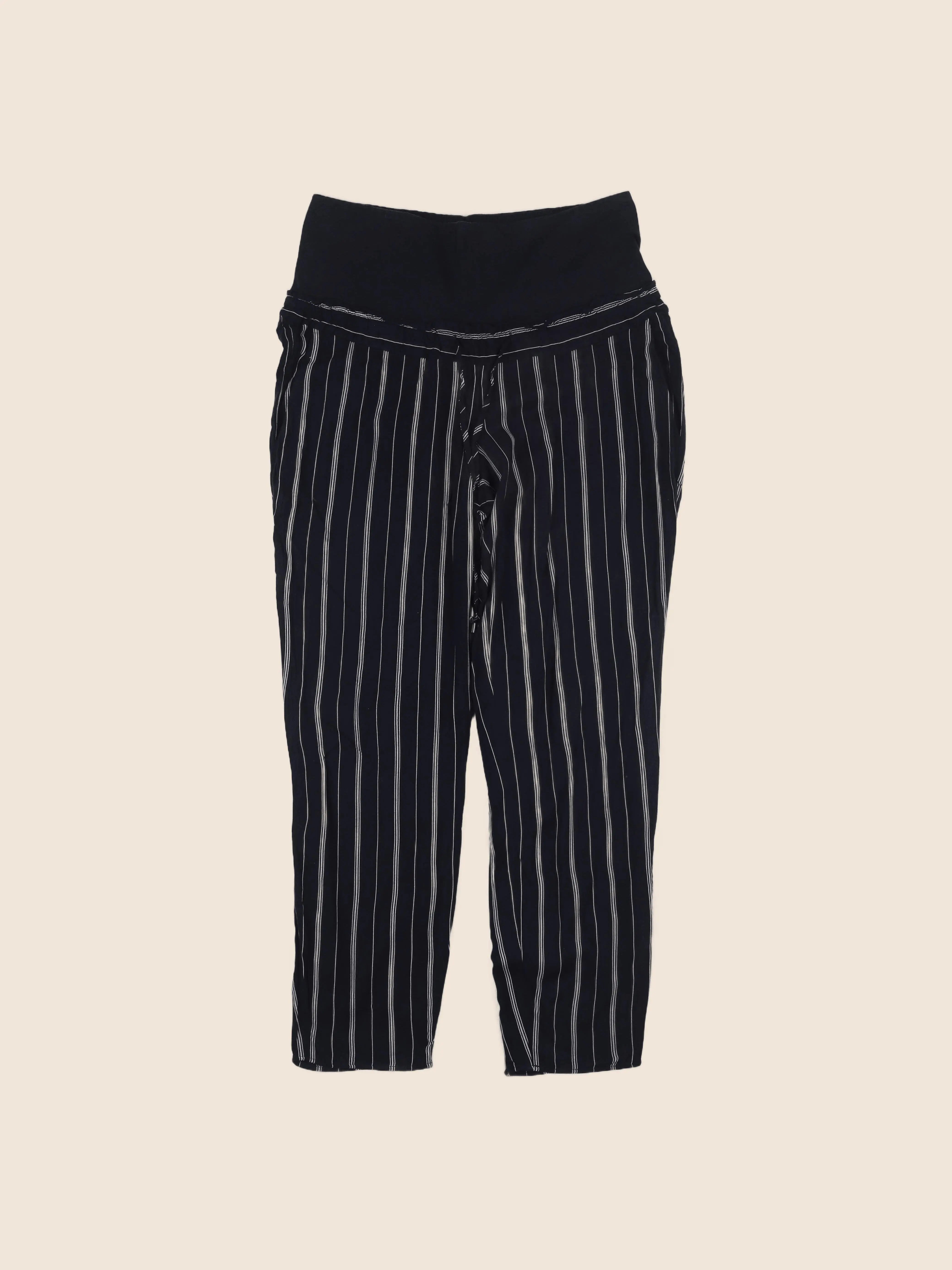 H&M - pantalon grossesse bleu - 40
