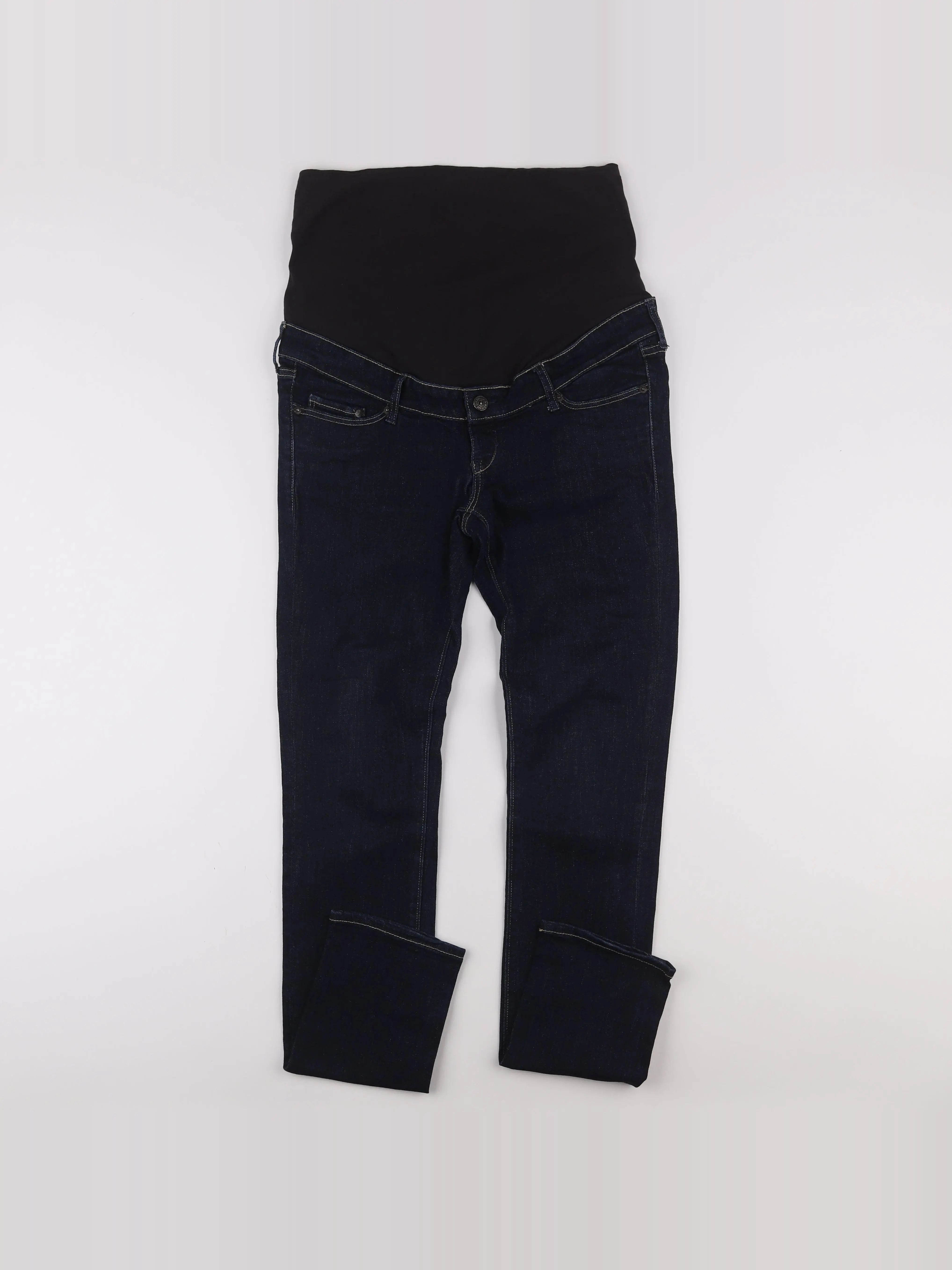 H&M - jean bleu - 38 - T2 - M