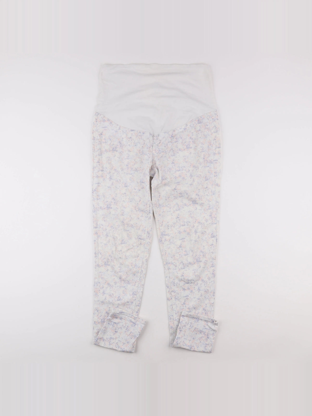 H&M - pantalon grossesse blanc - 40