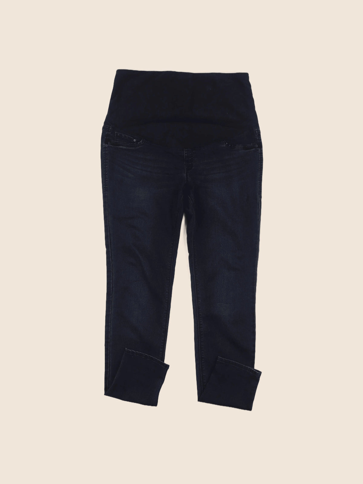 H&M - jean grossesse bleu - 44