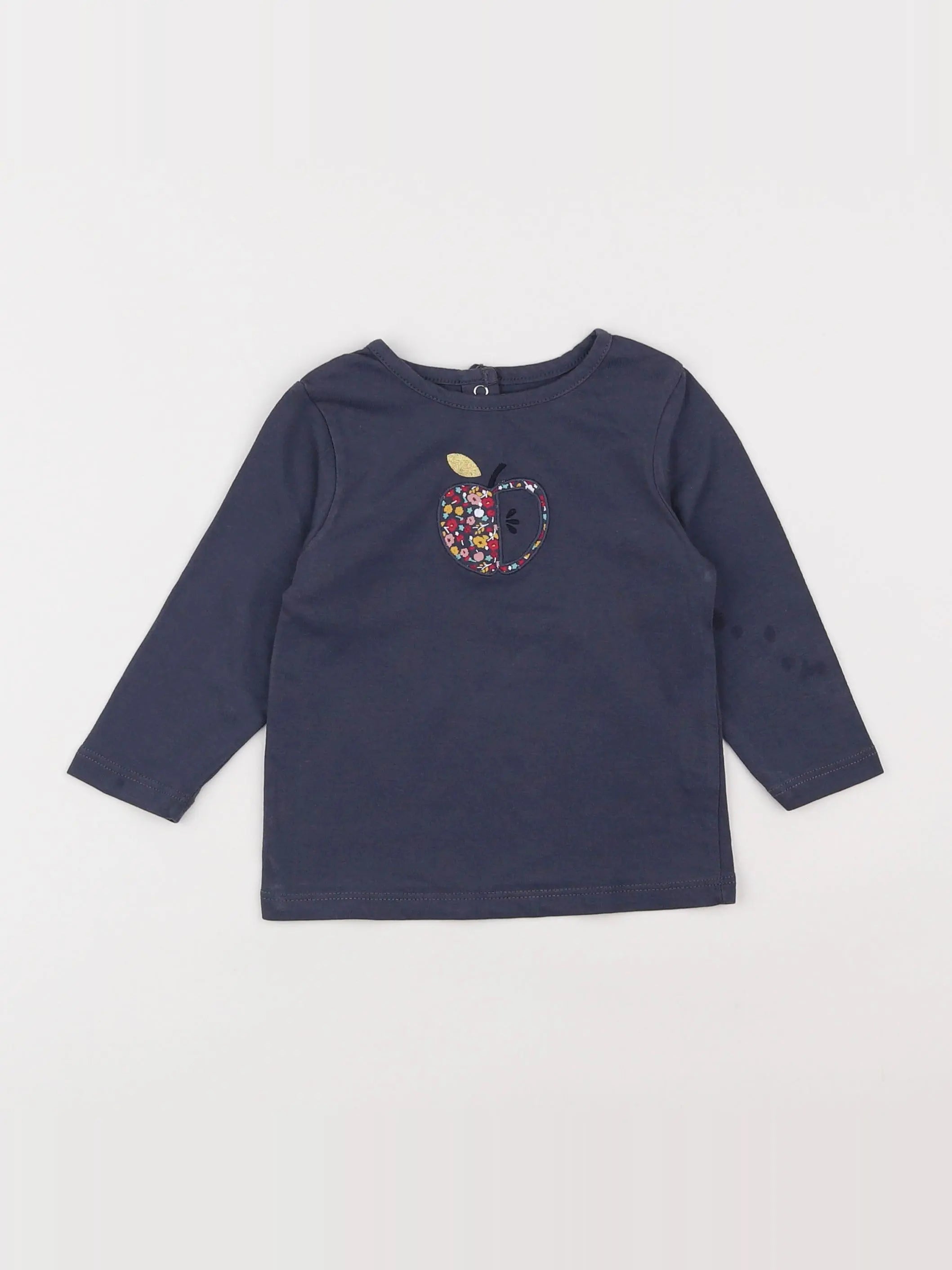 Cadet Rousselle - tee-shirt bleu - 6 mois