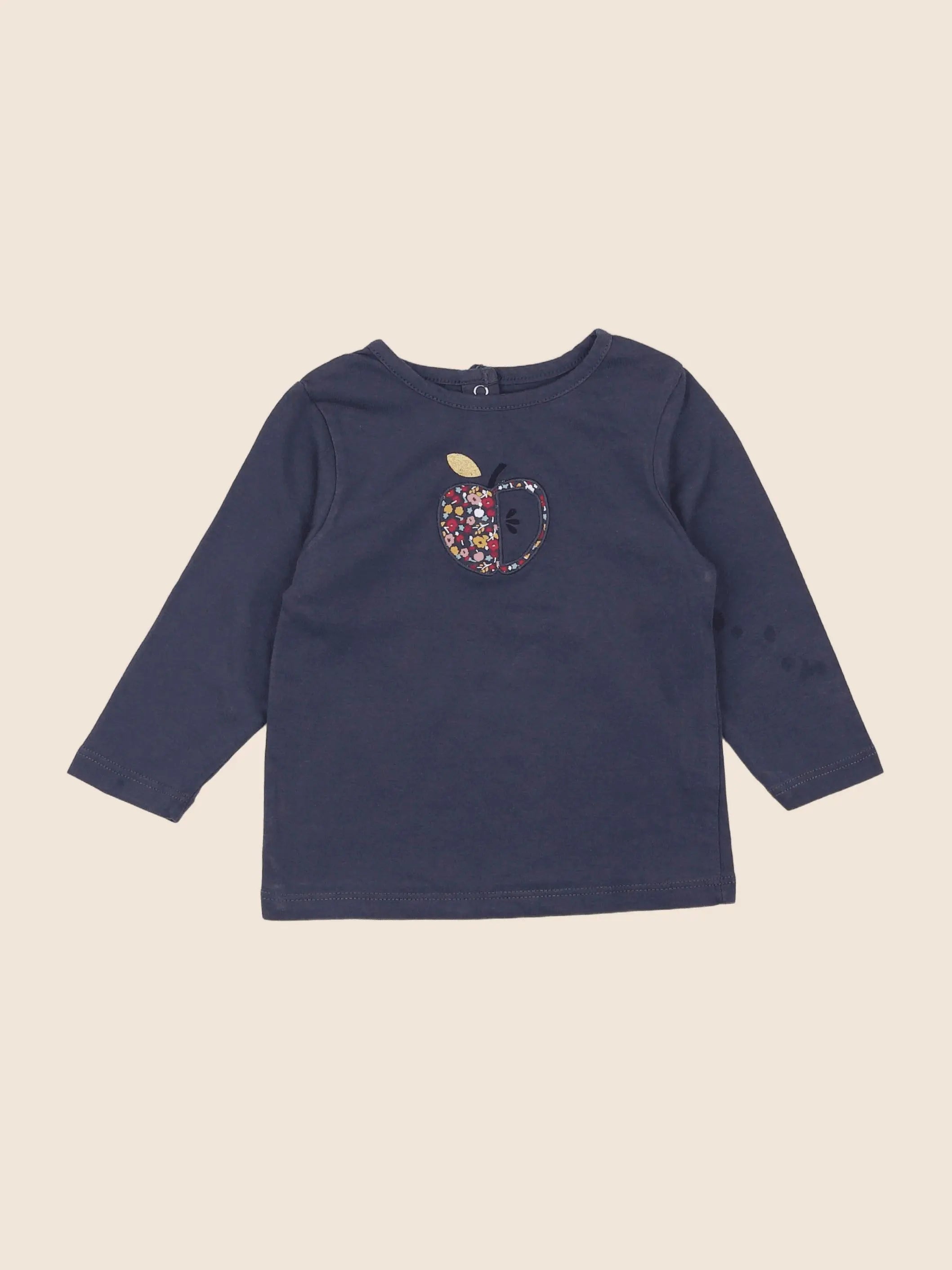 Cadet Rousselle - tee-shirt bleu - 6 mois