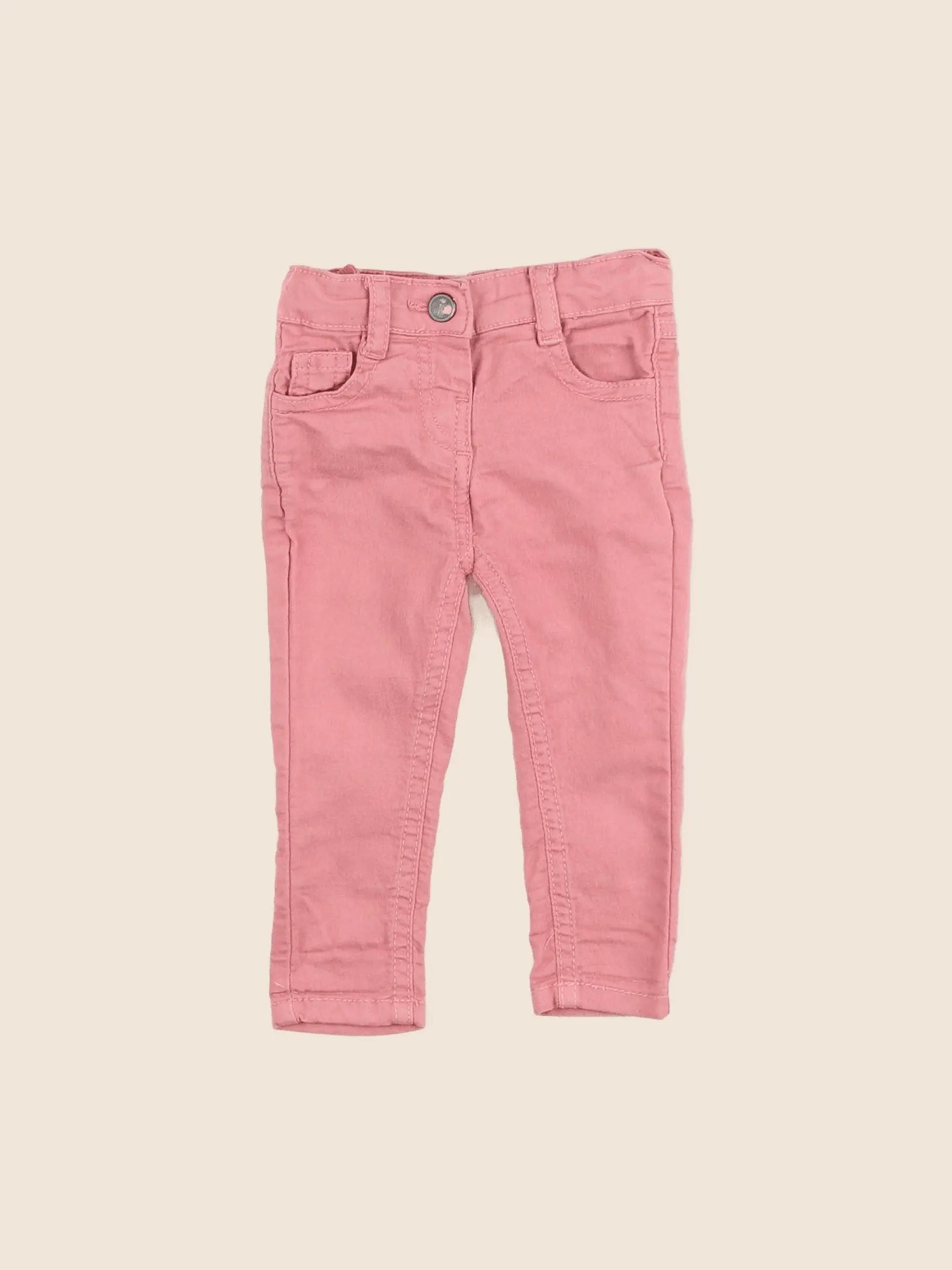 Tape à l'oeil - jegging rose - 6 mois