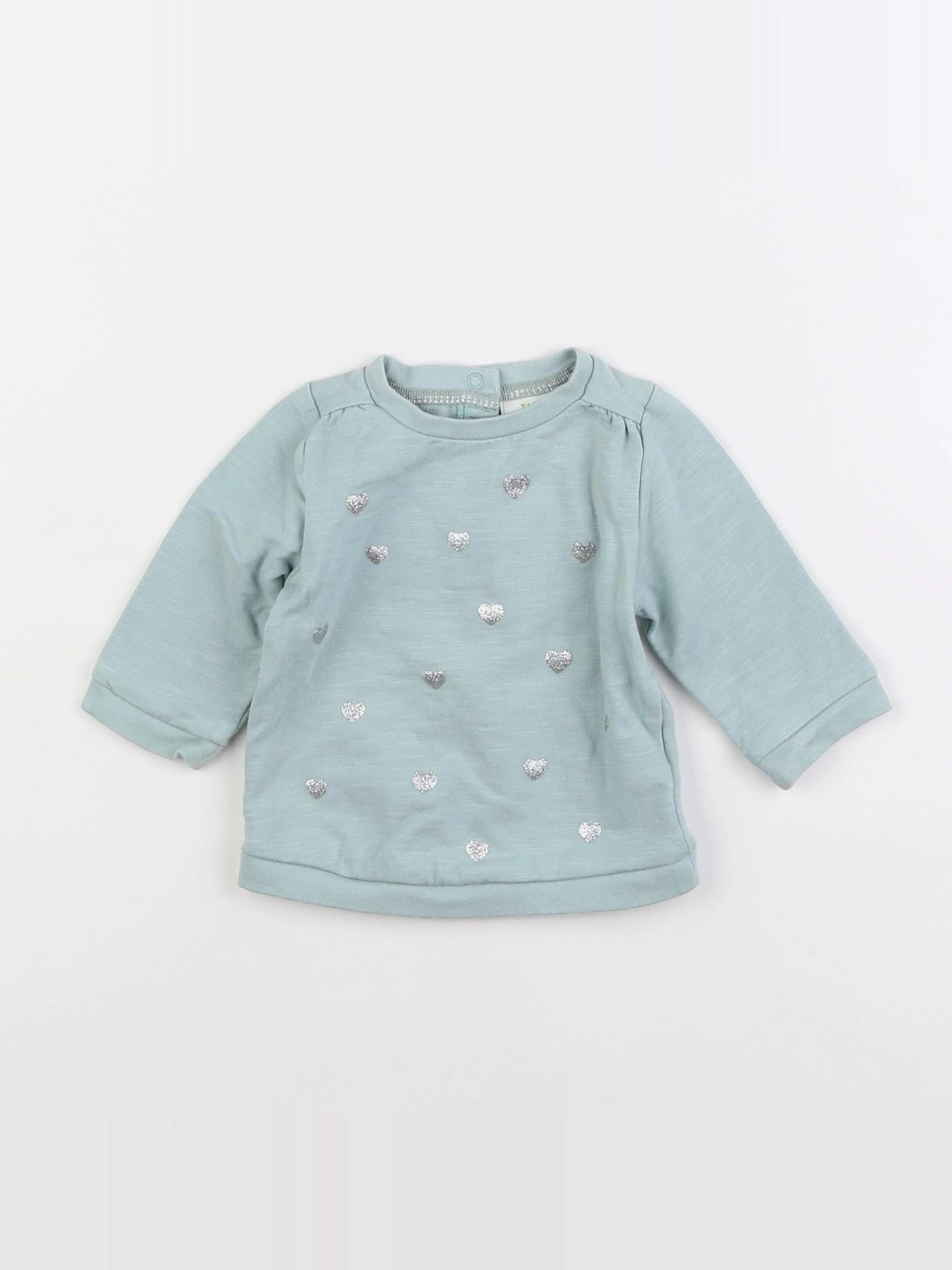 Tape à l'oeil - tee-shirt vert - 3 mois