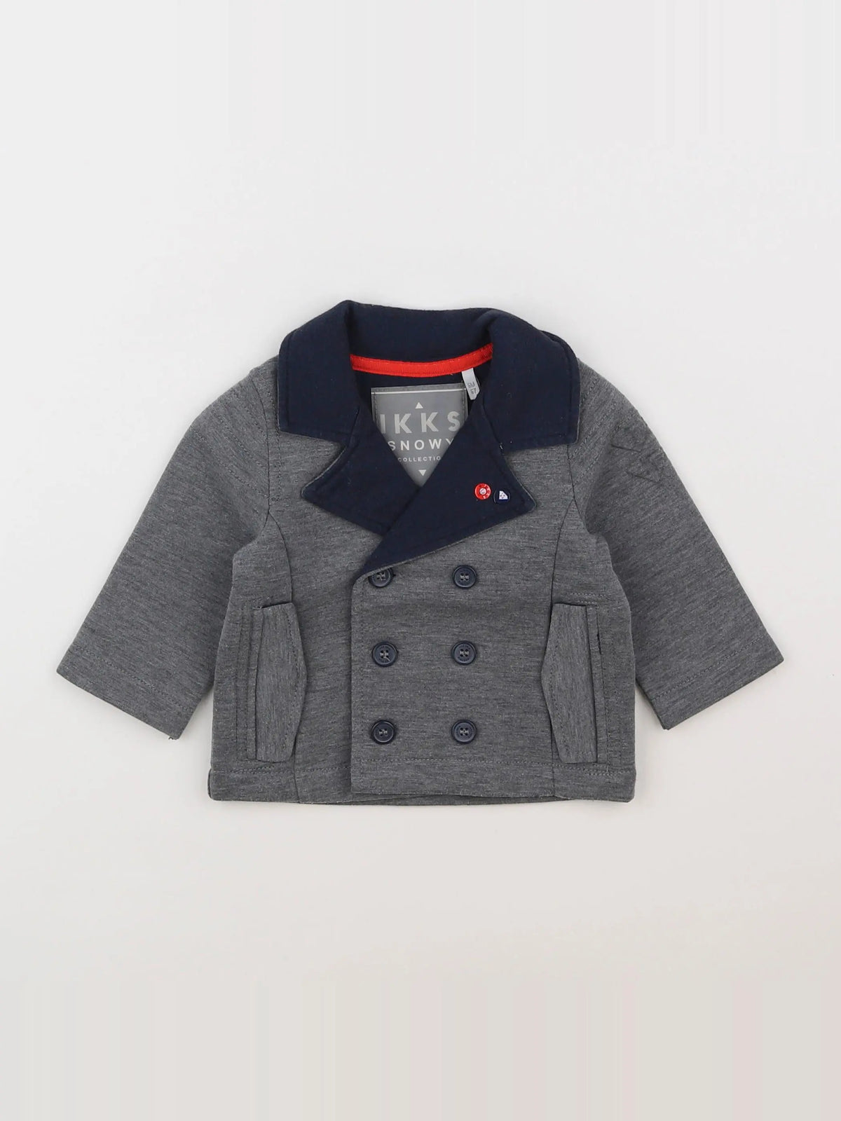 IKKS - veste gris - 6 mois