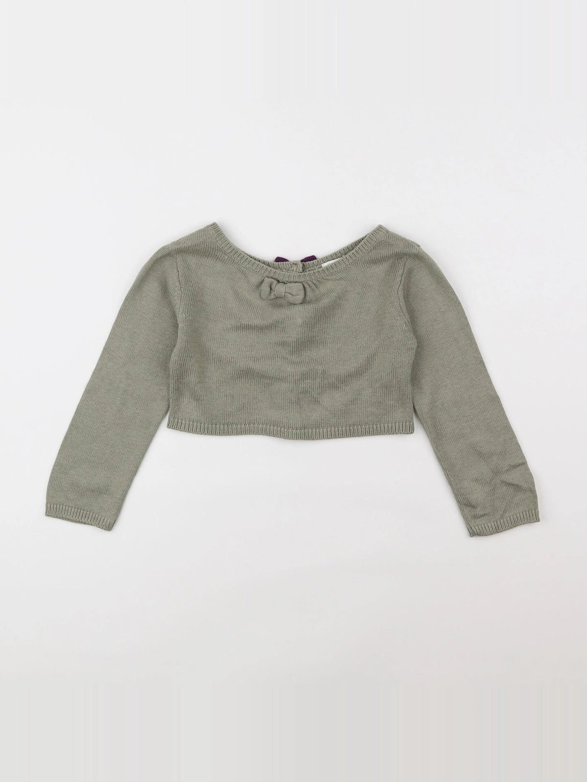 Vertbaudet - pull vert - 4 ans