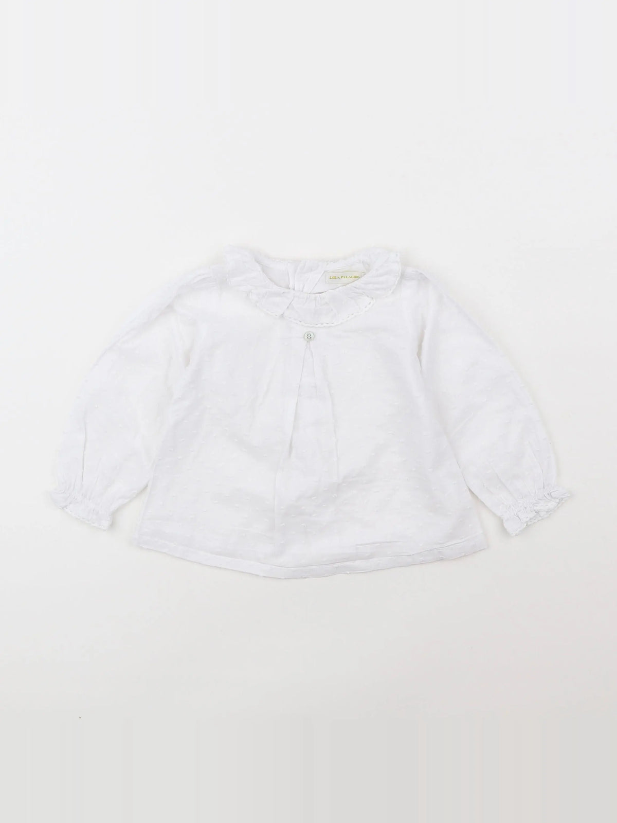 Lola Palacios - blouse blanc - 18 mois