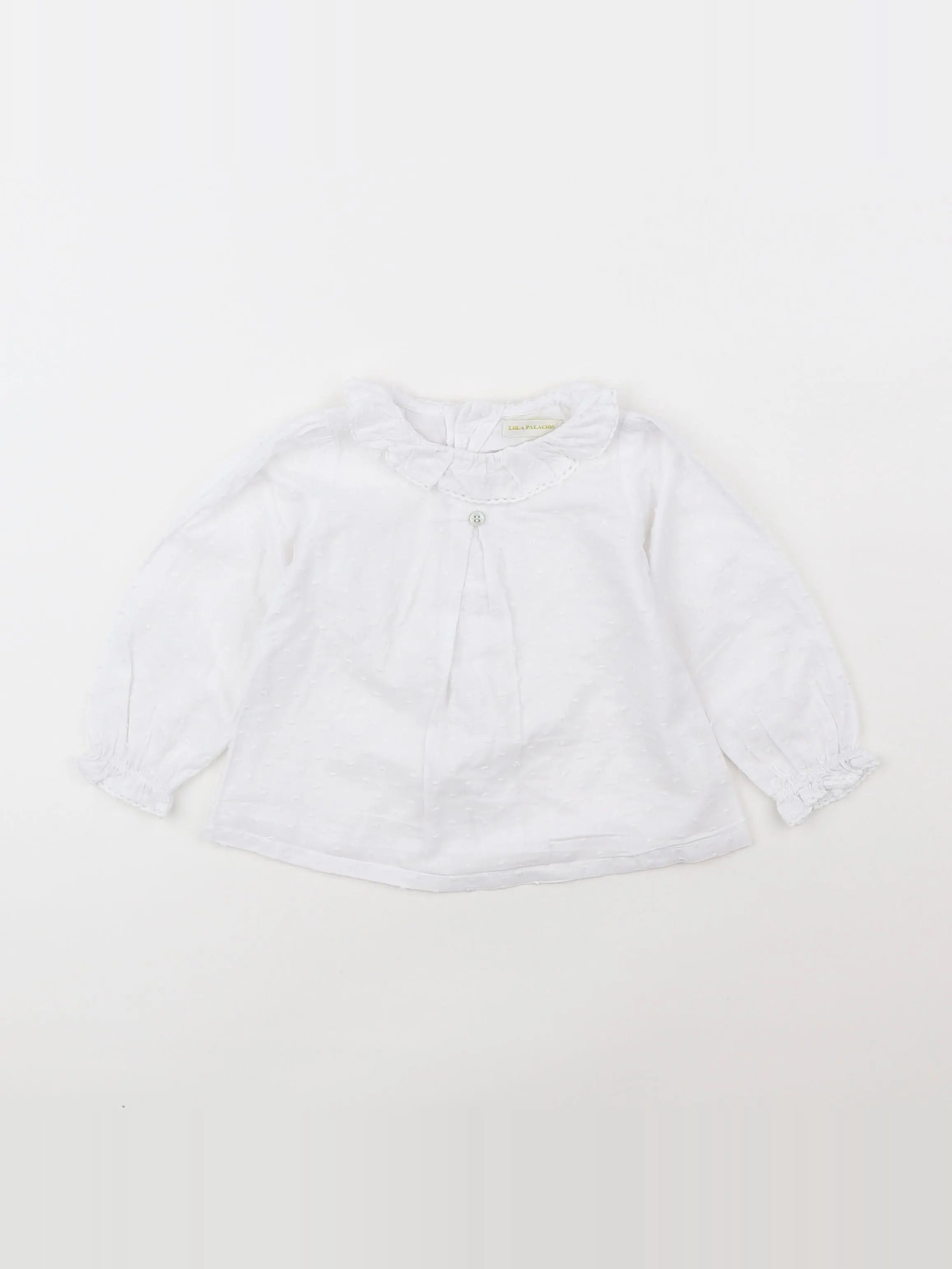 Lola Palacios - blouse blanc - 18 mois