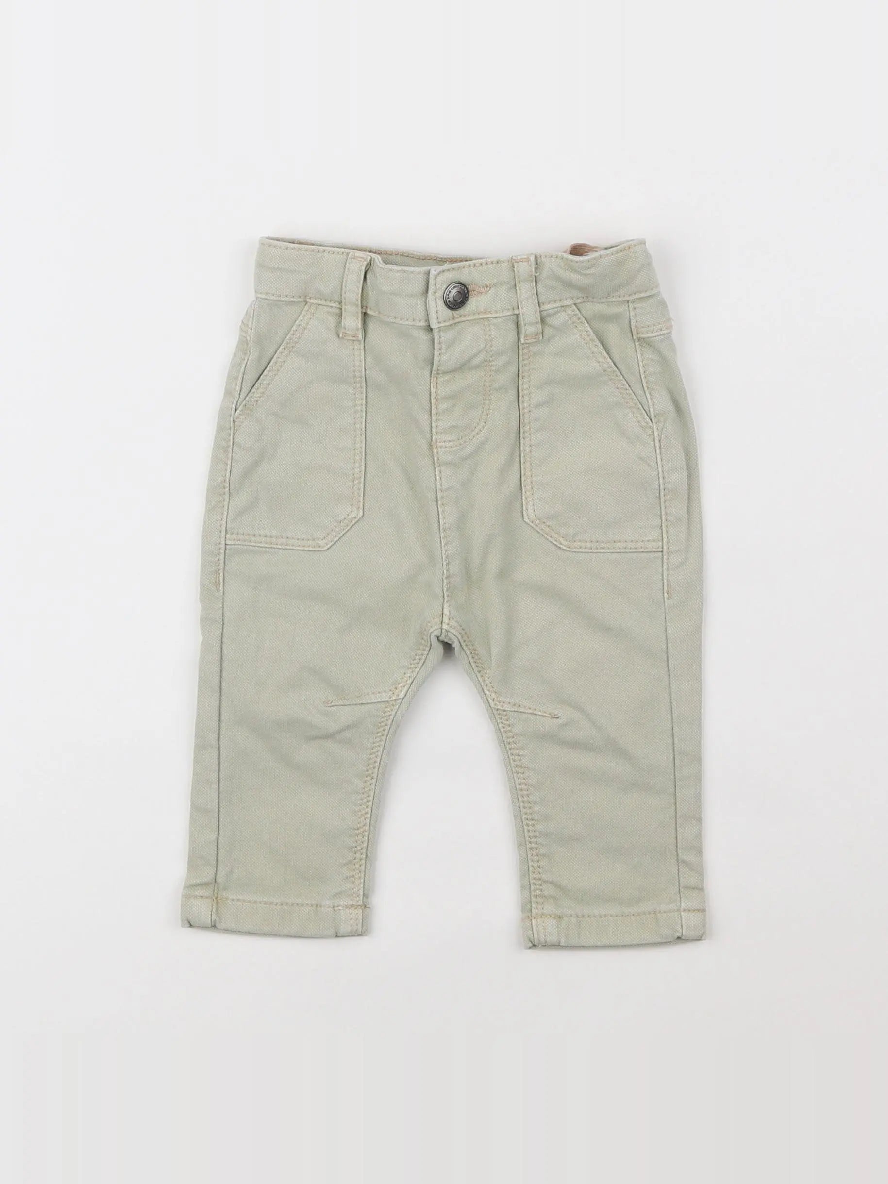 Tape à l'oeil - pantalon beige - 6 mois