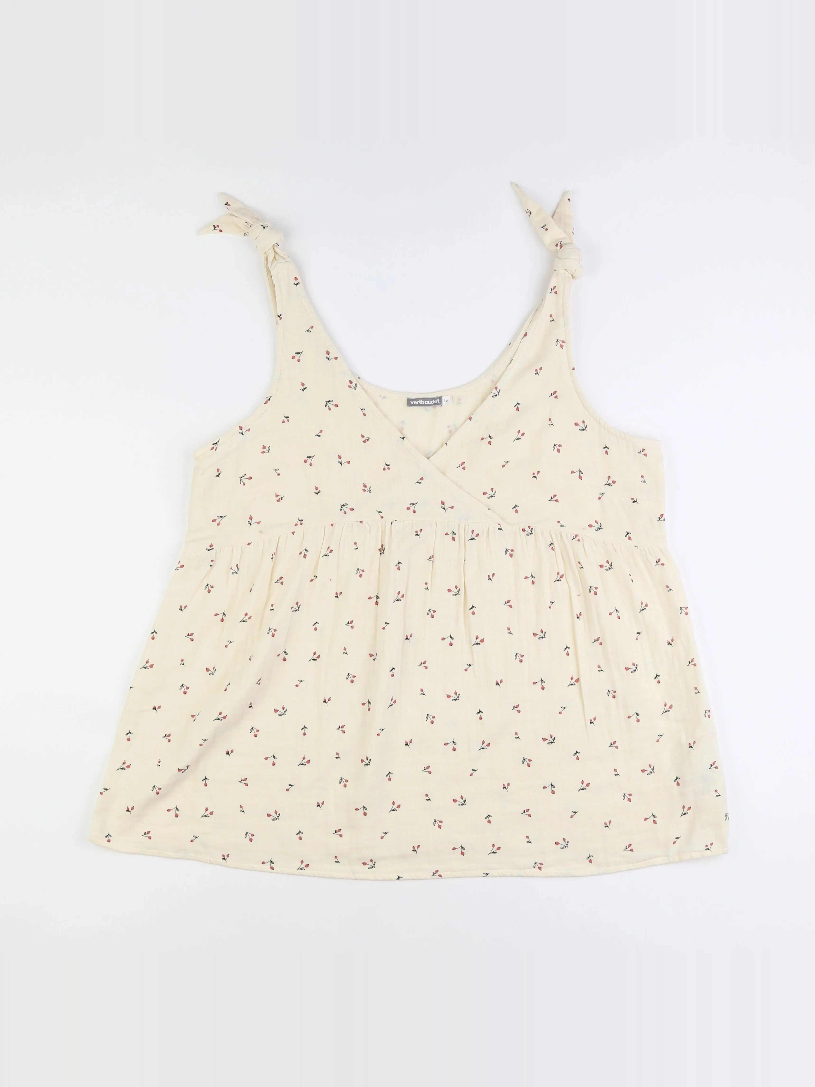 Vertbaudet - blouse grossesse beige - 48