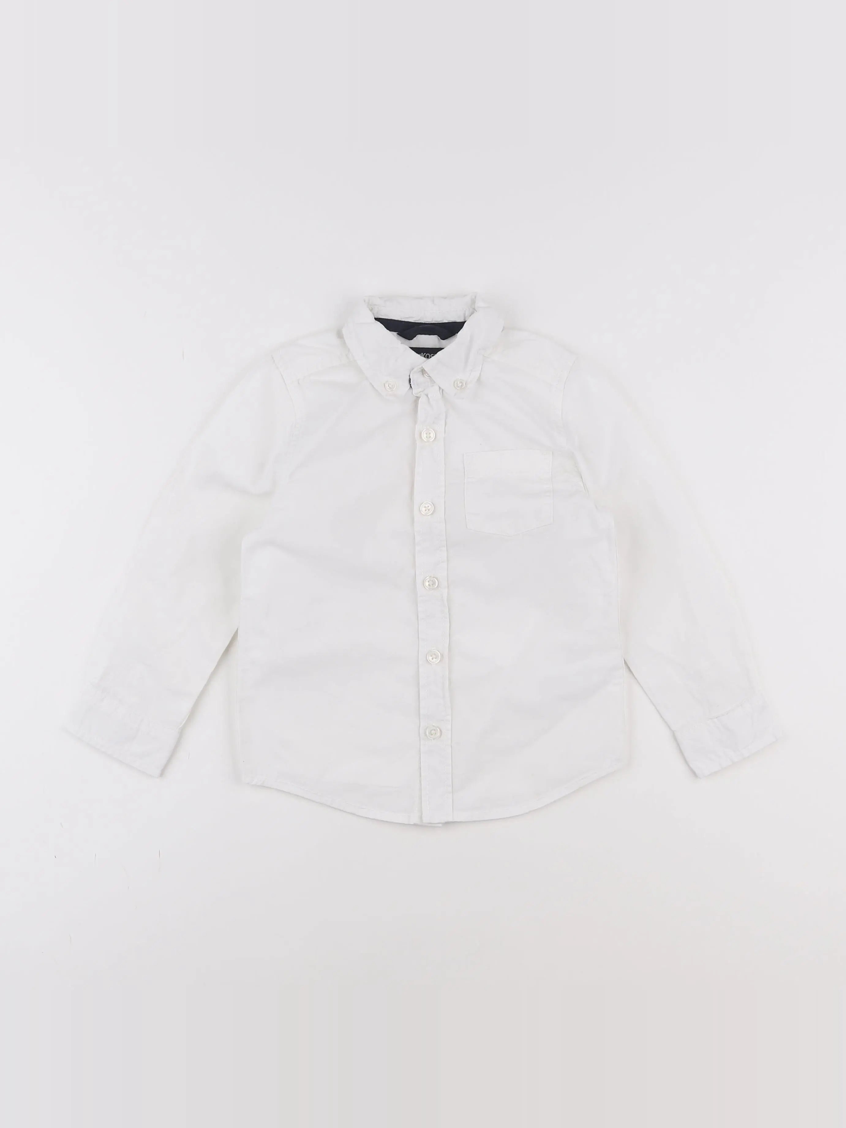 Oshkosh - chemise blanc - 3 ans