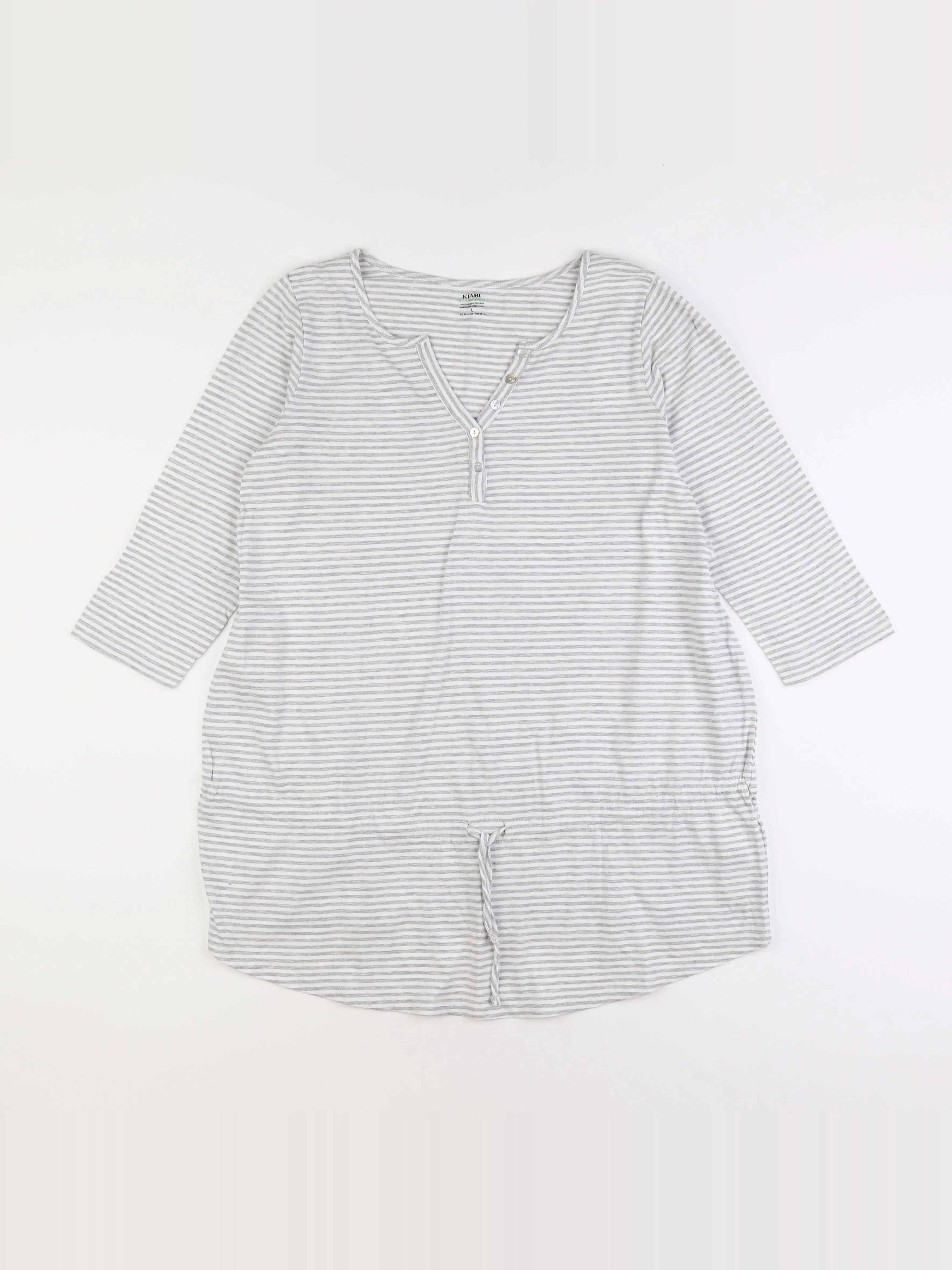 Kiabi - tee-shirt grossesse gris - 40