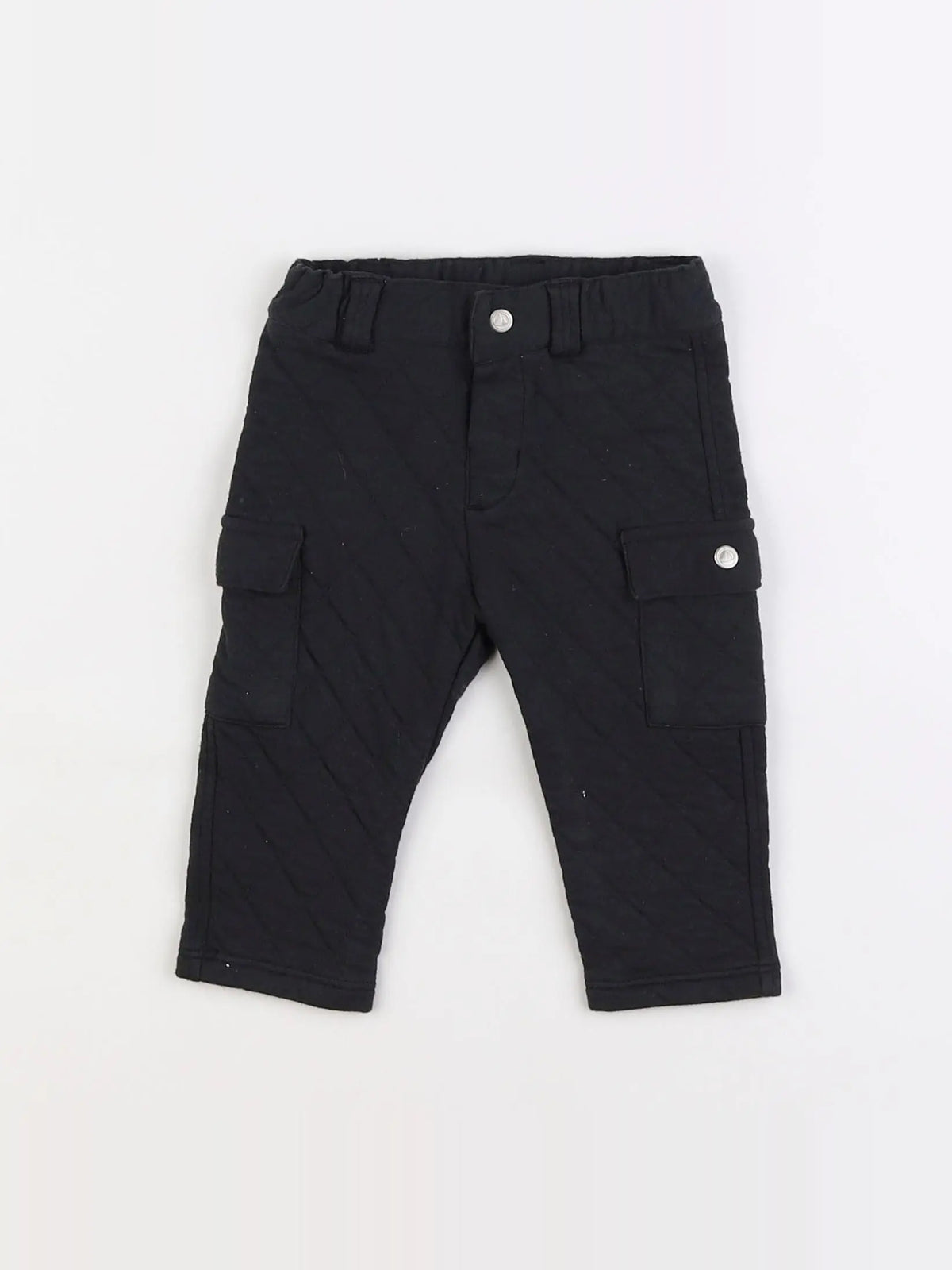 Petit Bateau - pantalon bleu - 6 mois