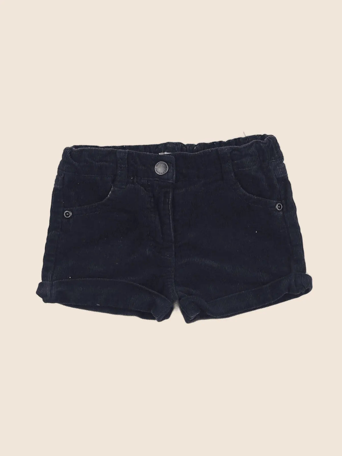 Vertbaudet - short bleu - 6 mois