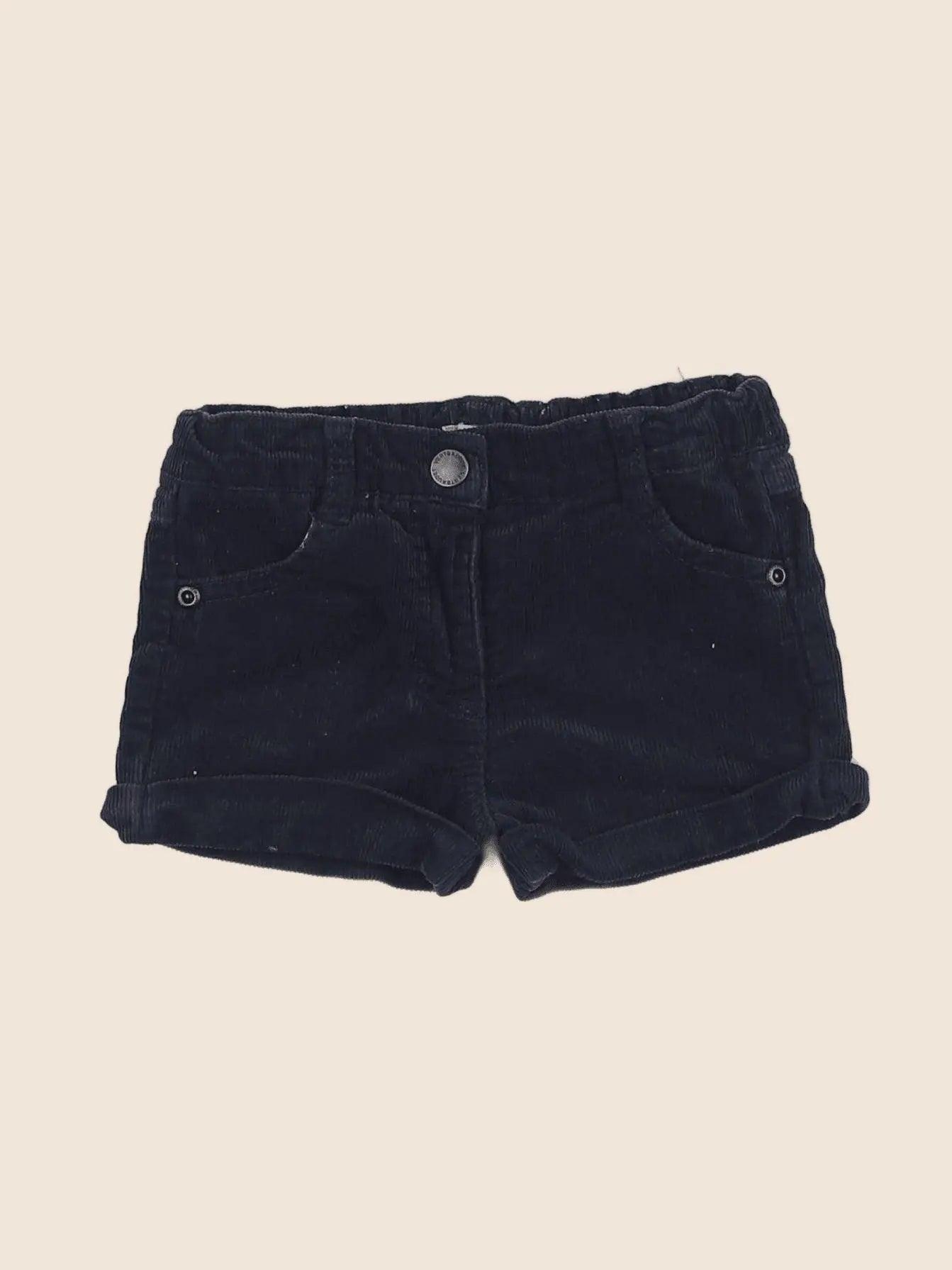 Vertbaudet - short bleu - 6 mois
