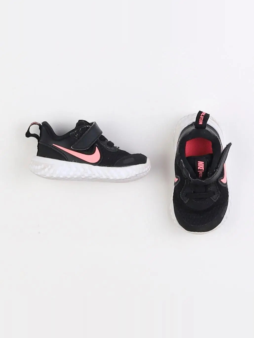 Nike - baskets noir, rose - pointure 18