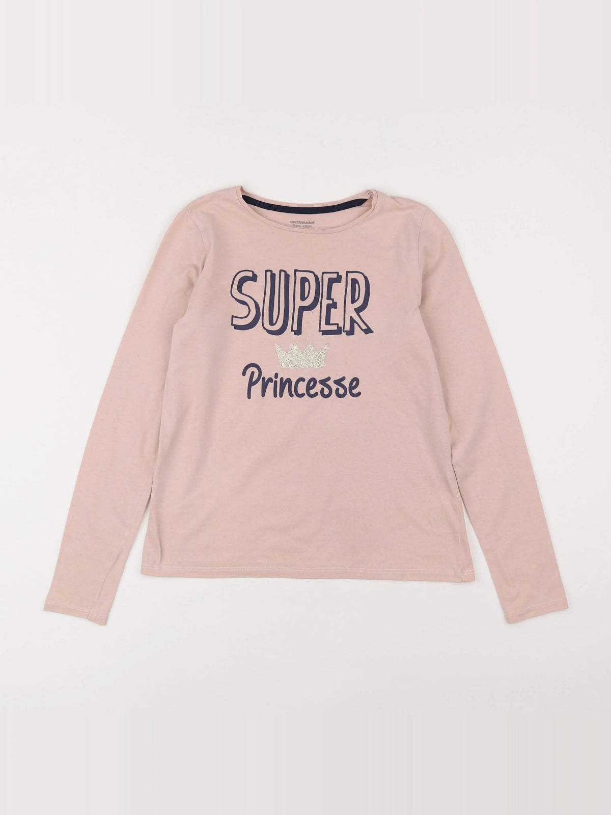 Vertbaudet - tee-shirt rose - 10 ans