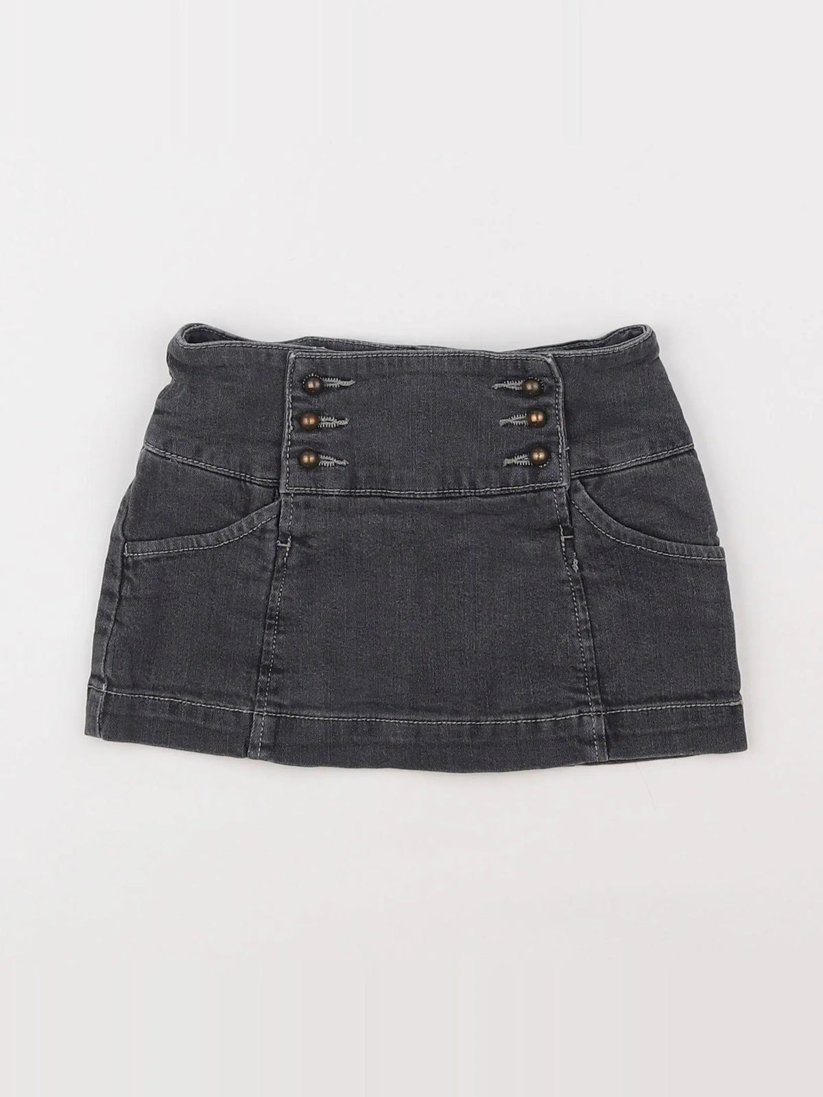 Vertbaudet - jupe gris - 3 ans