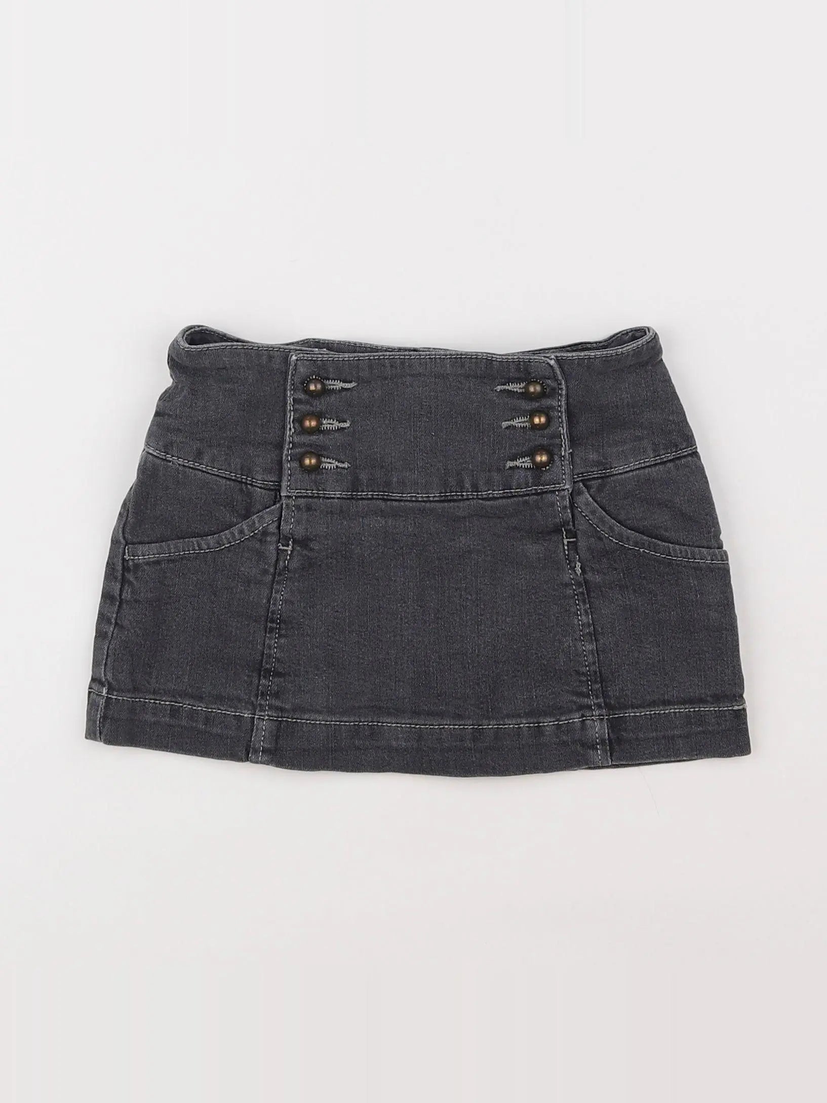 Vertbaudet - jupe gris - 3 ans