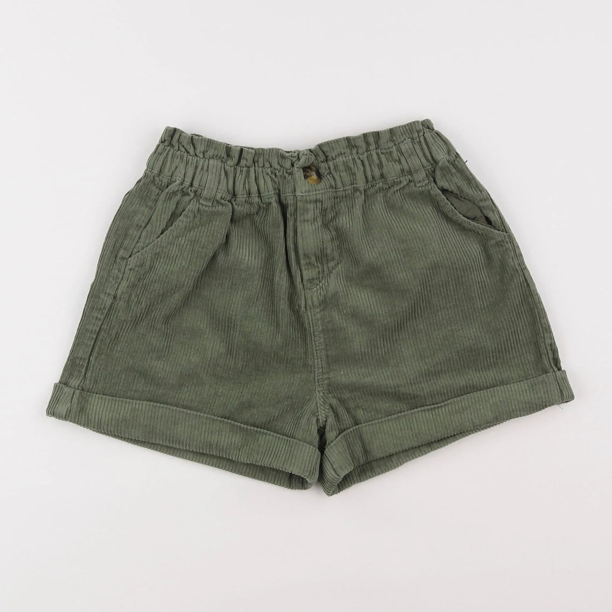 Vertbaudet - short vert - 9 ans