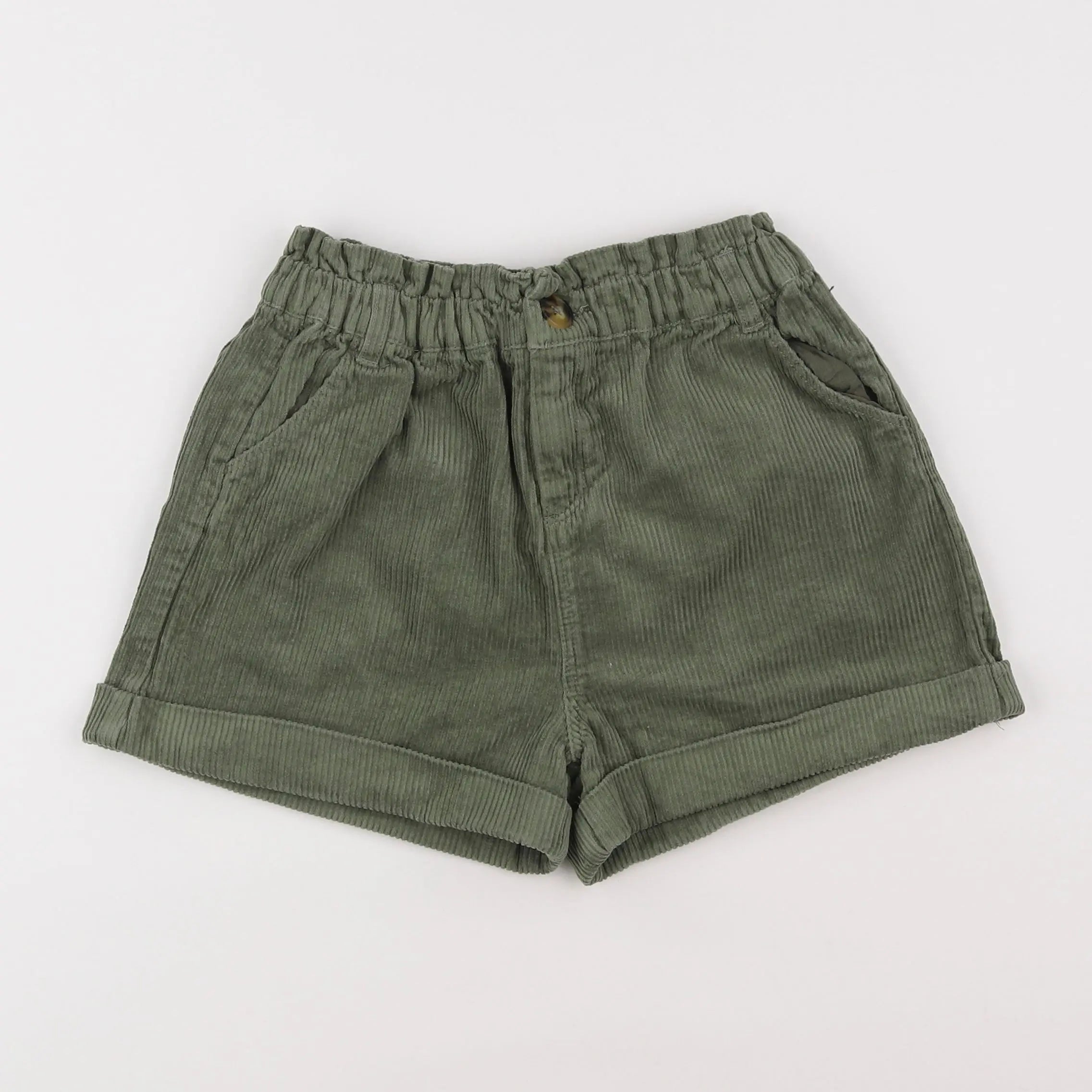 Vertbaudet - short vert - 9 ans