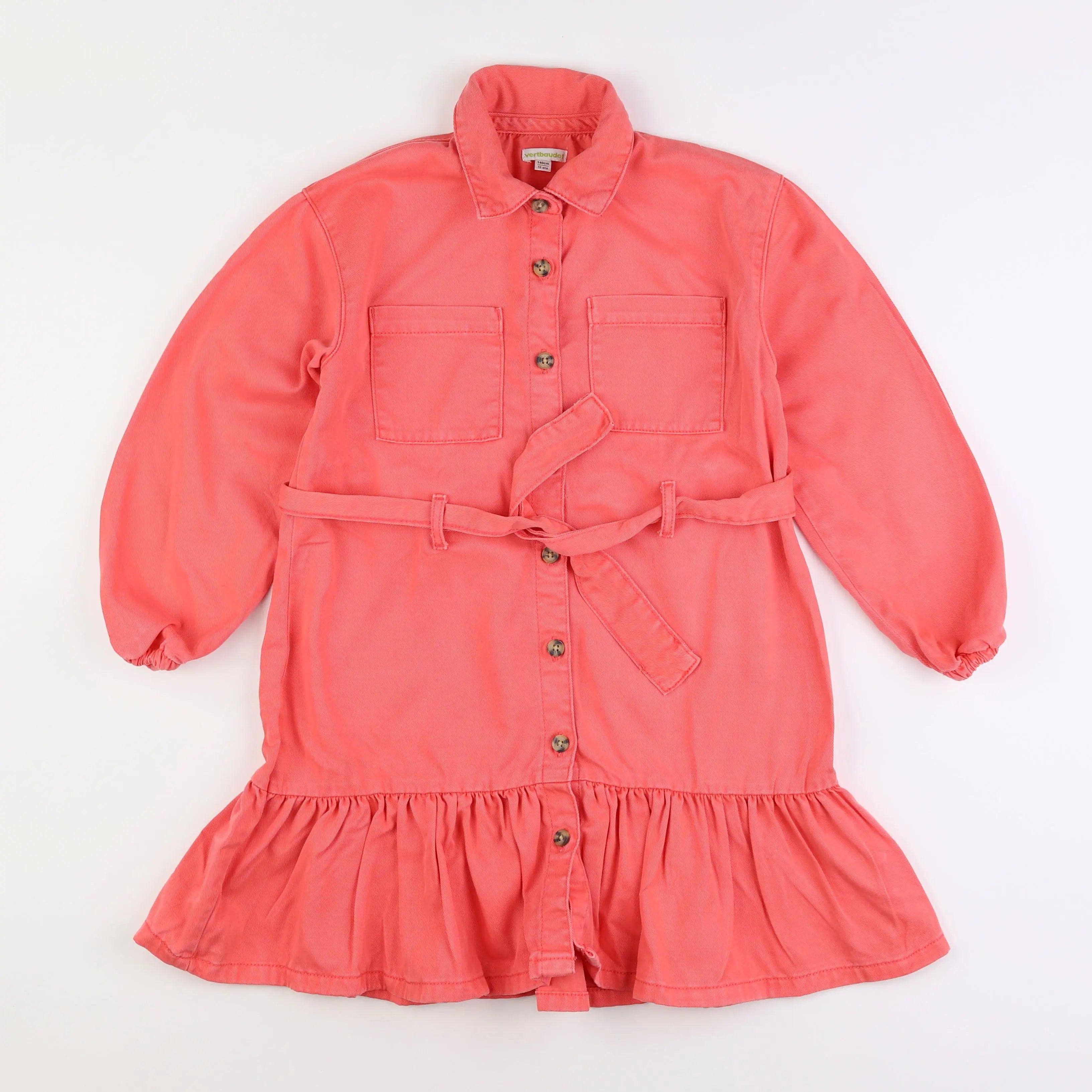 Vertbaudet - robe rose - 10 ans