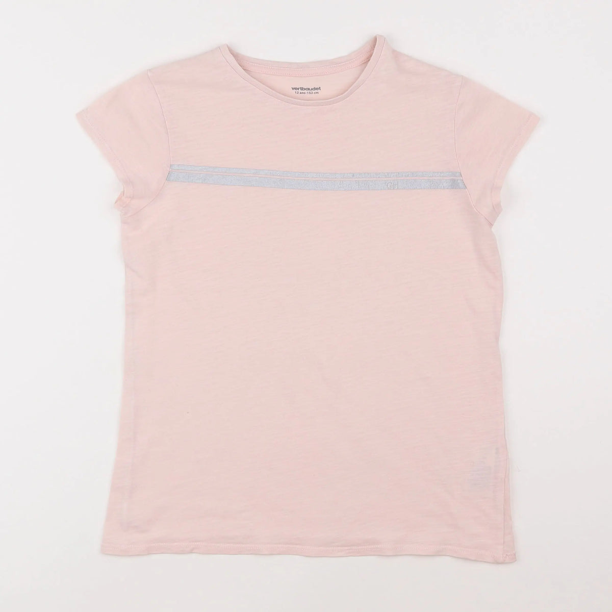 Vertbaudet - tee-shirt rose - 12 ans